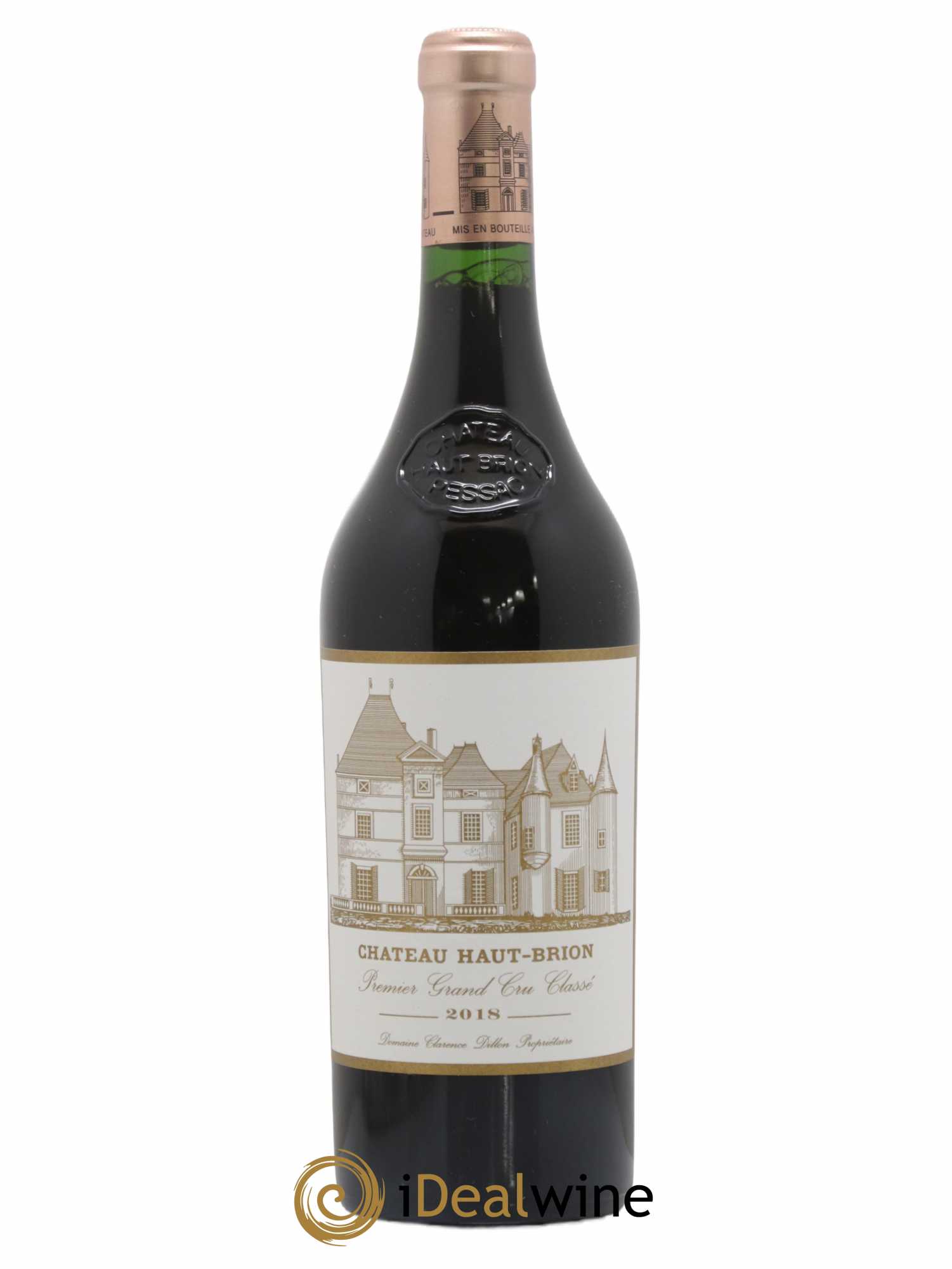 Château Haut Brion 1er Grand Cru Classé 2018 - Lot de 1 bouteille - 0