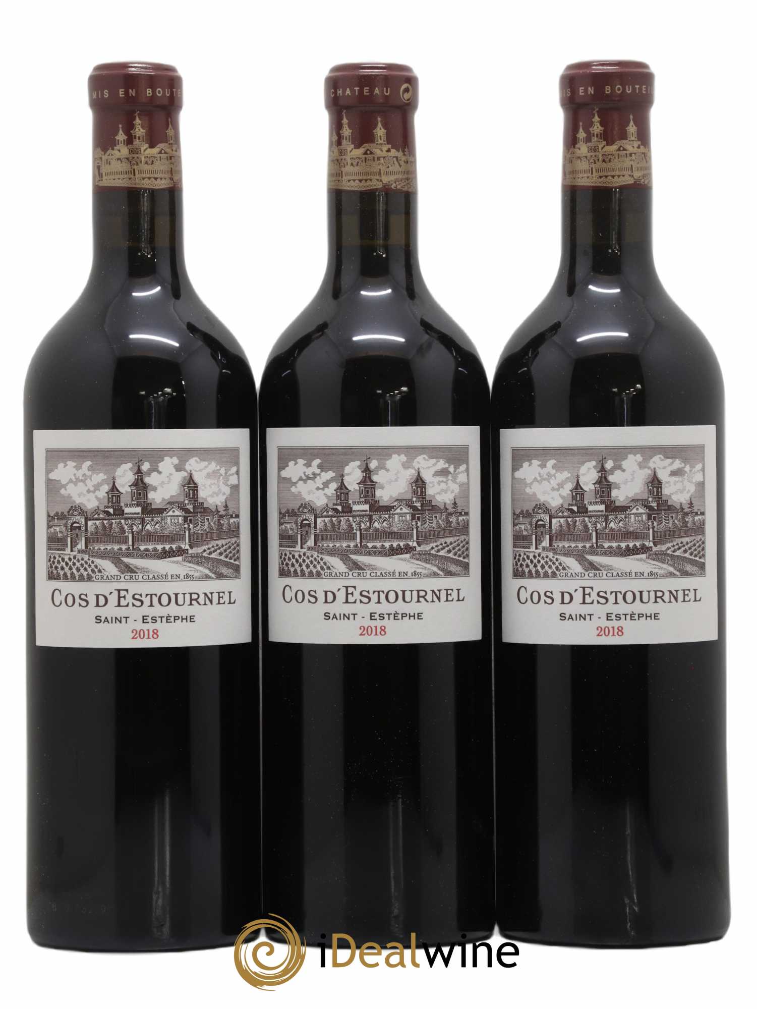 Cos d'Estournel 2ème Grand Cru Classé 2018 - Lot de 6 bouteilles - 1