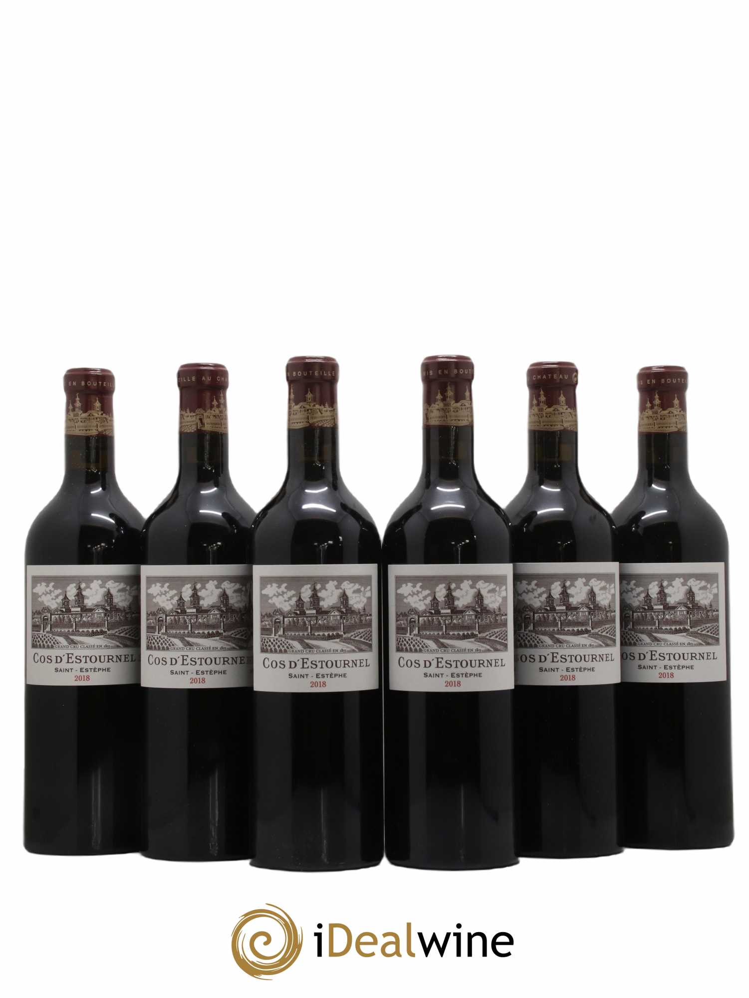 Cos d'Estournel 2ème Grand Cru Classé 2018 - Lot de 6 bouteilles - 0