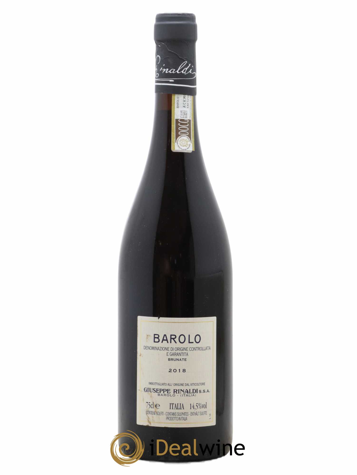 Barolo DOCG Brunate Giuseppe Rinaldi 2018 - Lot of 1 bottle - 1