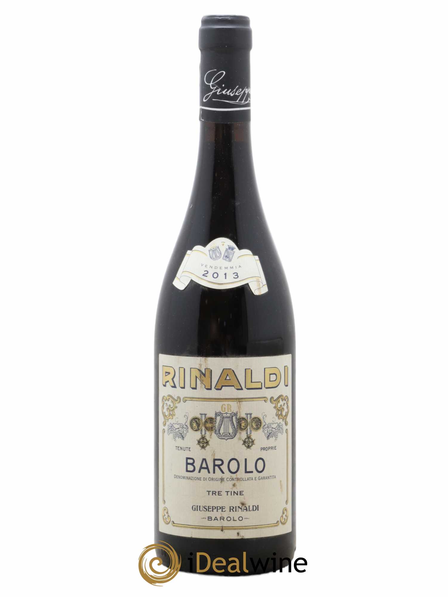 Barolo DOCG Tre Tine Giuseppe Rinaldi 2013 - Lot de 1 bouteille - 0