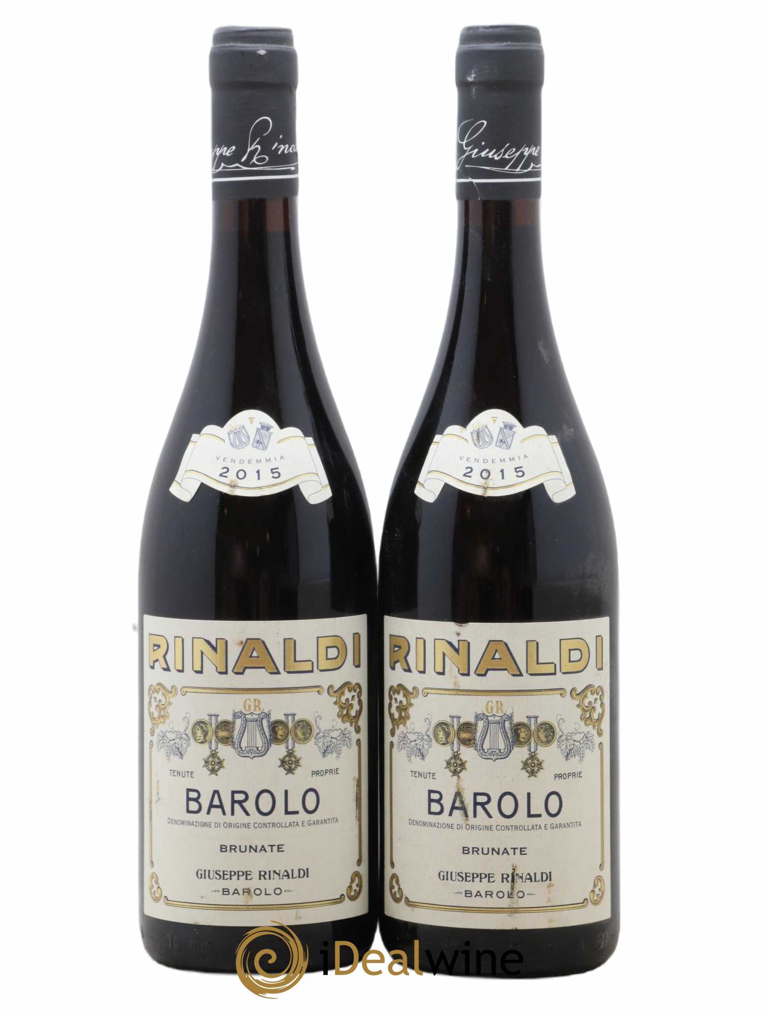 Barolo DOCG Brunate Giuseppe Rinaldi 2015 - Lotto di 2 bottiglie - 0