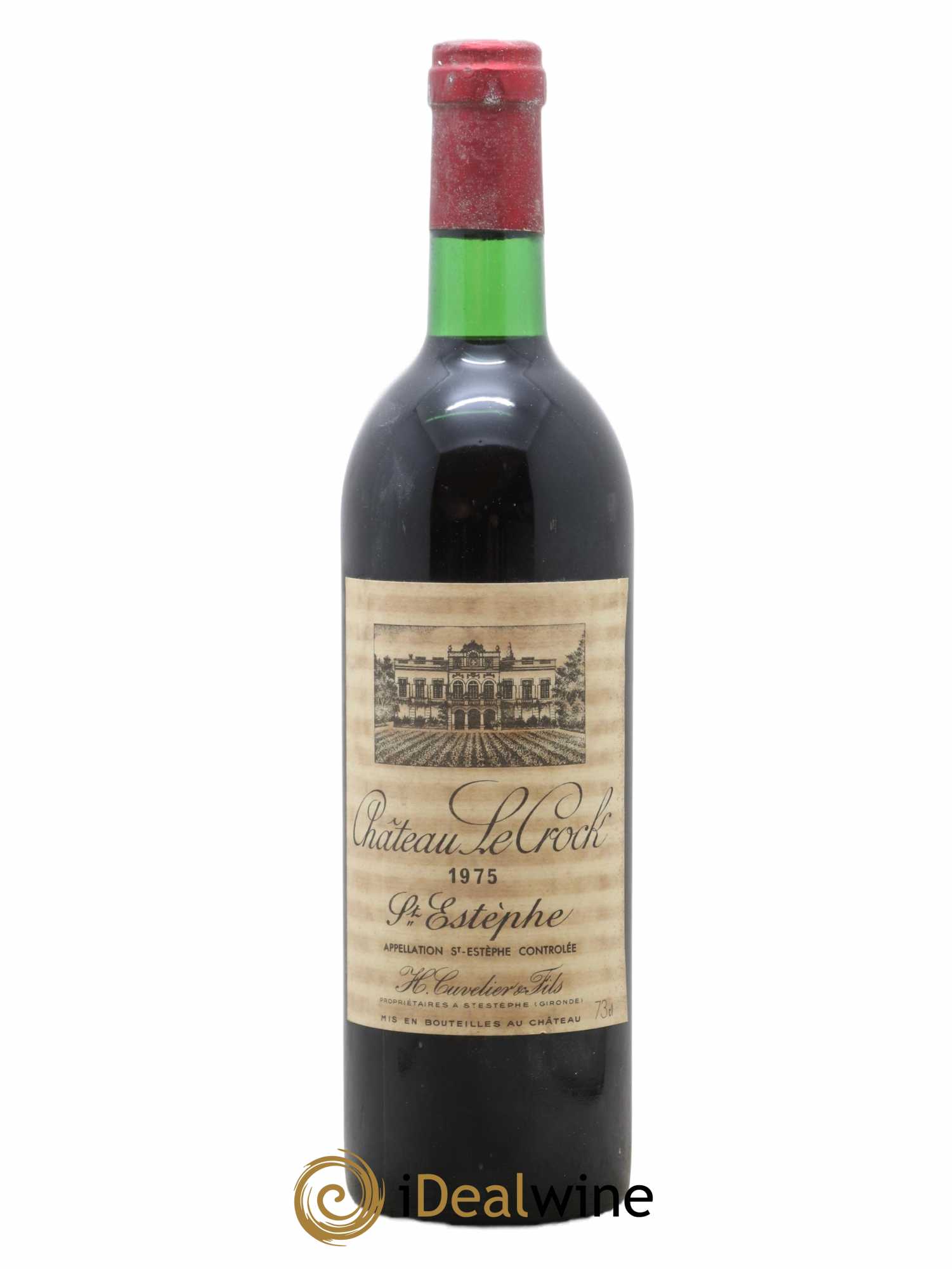 Château le Crock Cru Bourgeois 1975 - Lot de 1 bouteille - 0