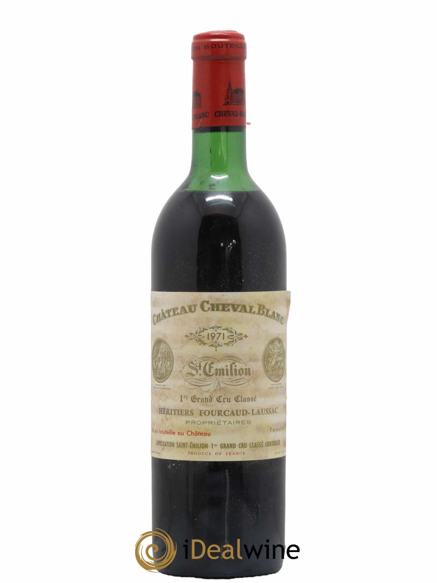 Château Cheval Blanc 1er Grand Cru Classé A 1971 - Lot de 1 bouteille - 0