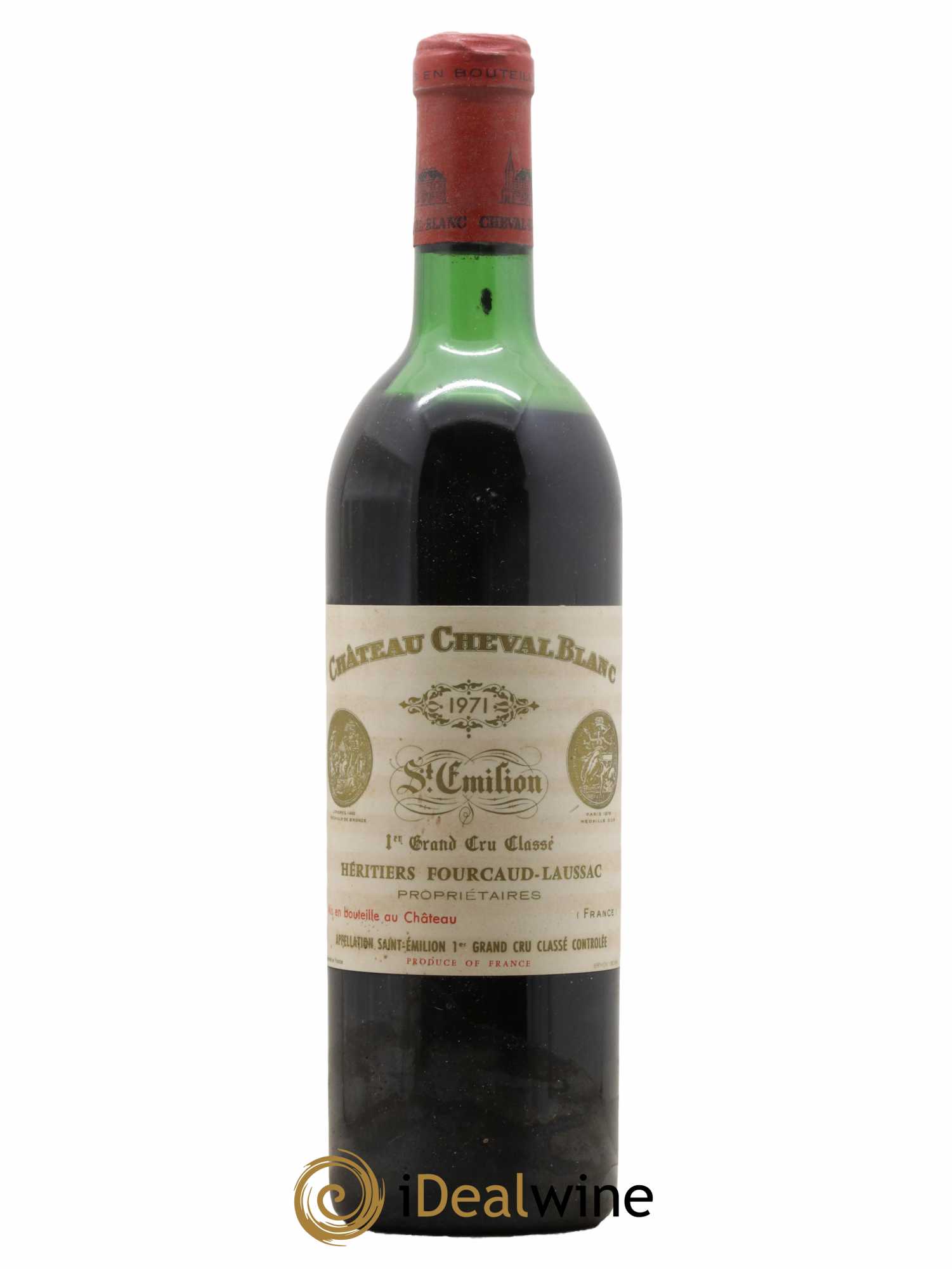 Château Cheval Blanc 1er Grand Cru Classé A 1971 - Lot de 1 bouteille - 0