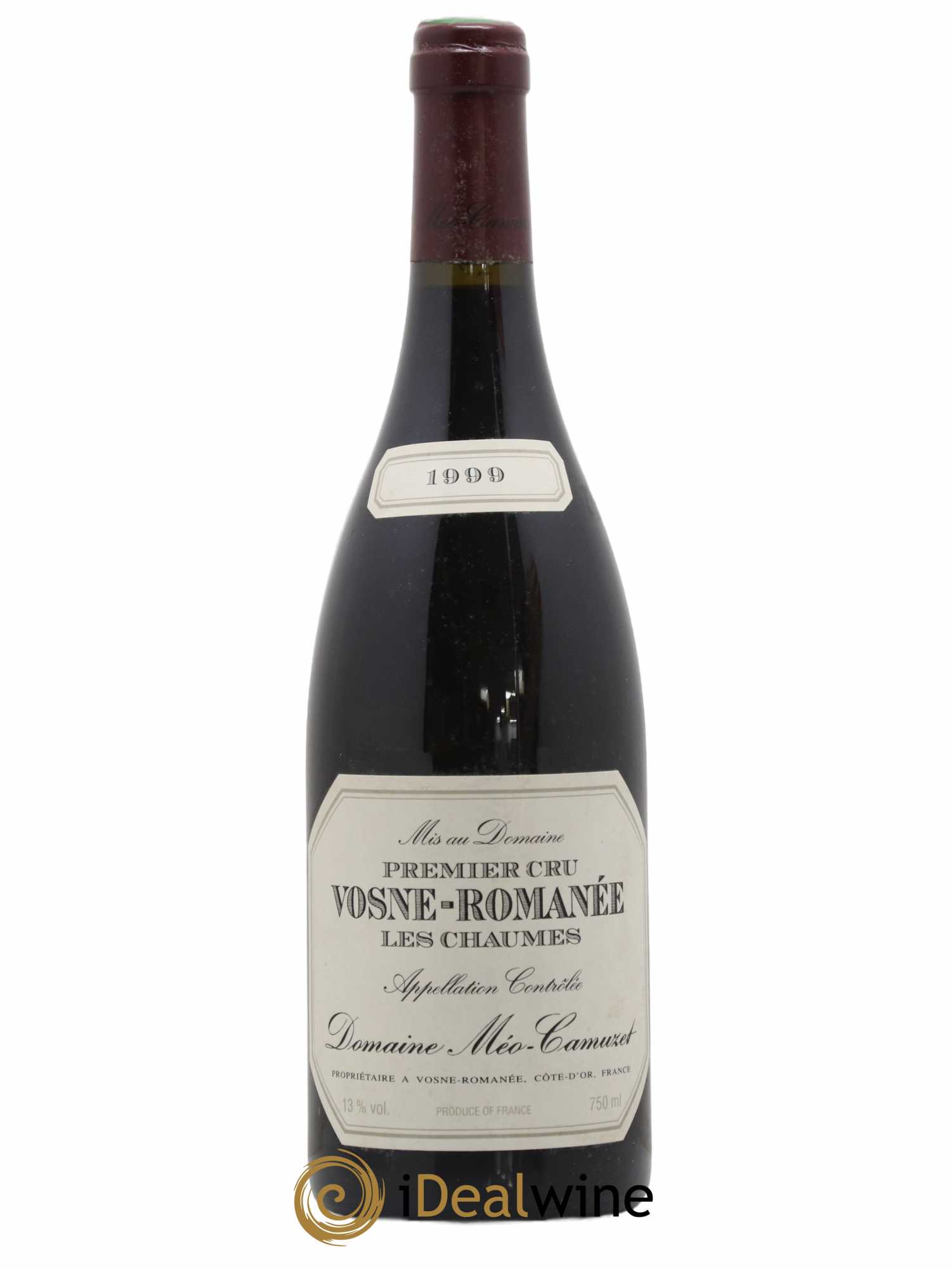 Vosne-Romanée 1er Cru Les Chaumes Méo-Camuzet (Domaine) 1999 - Lot de 1 bouteille - 0