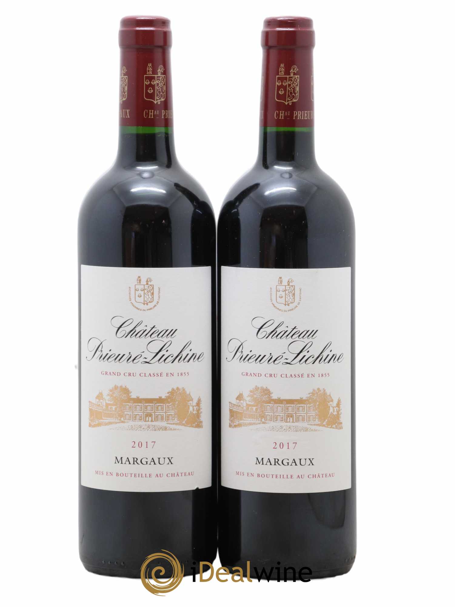 Château Prieuré Lichine 4ème Grand Cru Classé 2017 - Lot de 2 bouteilles - 0