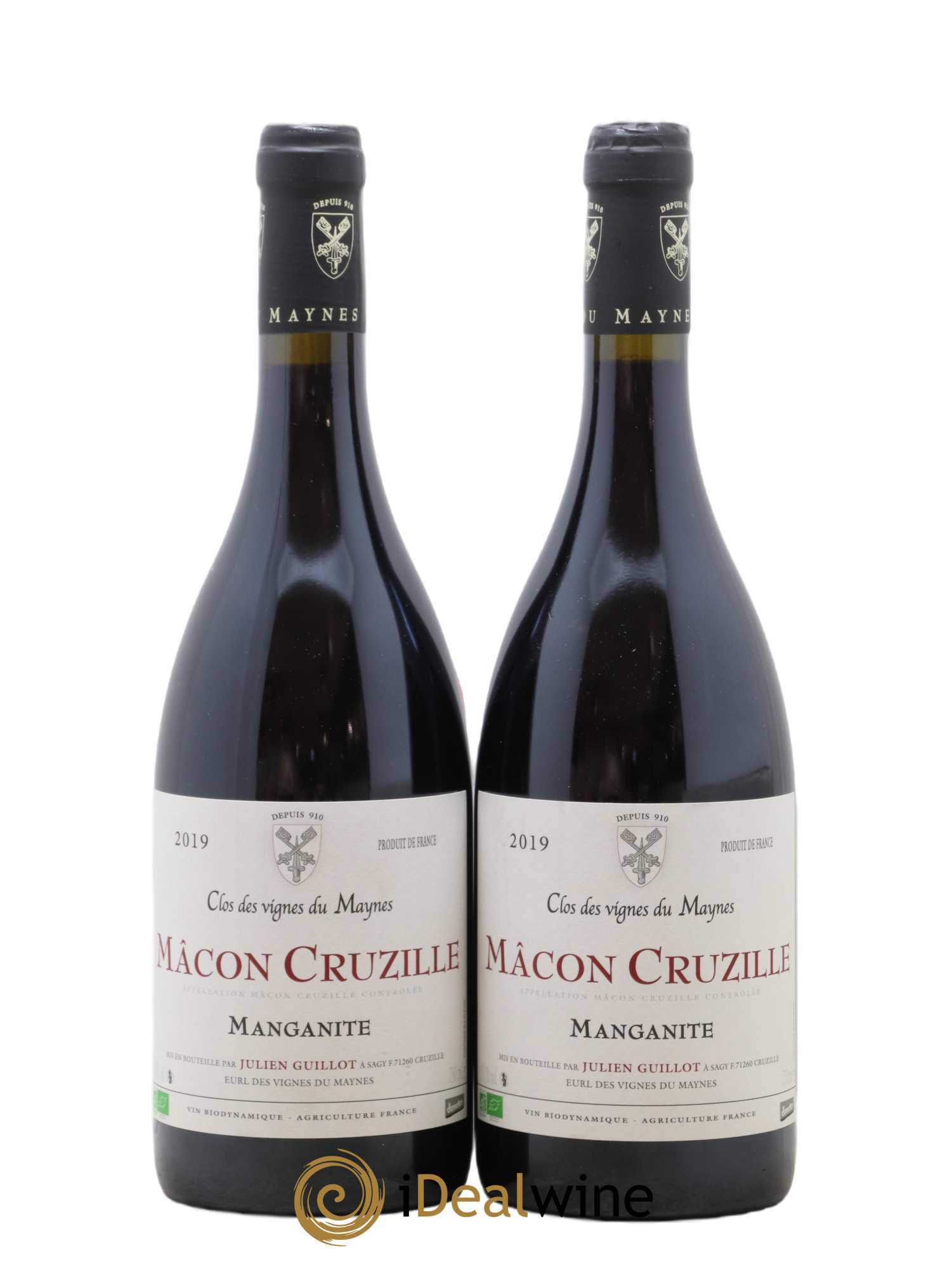 Mâcon-Cruzille Manganite Les Vignes du Maynes 2019 - Lot de 2 bouteilles - 0