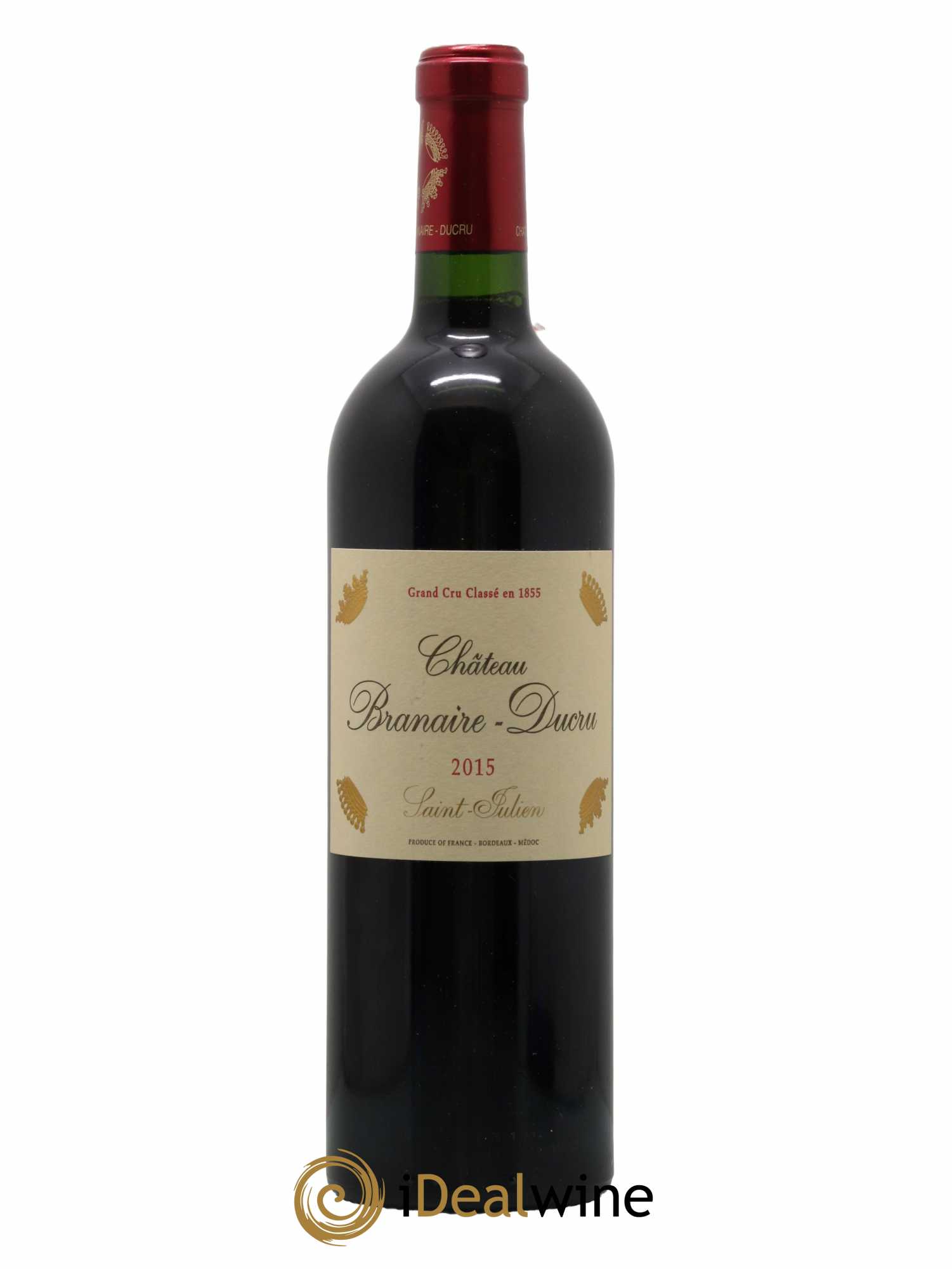 Château Branaire Ducru 4ème Grand Cru Classé 2015 - Lot de 1 bouteille - 0