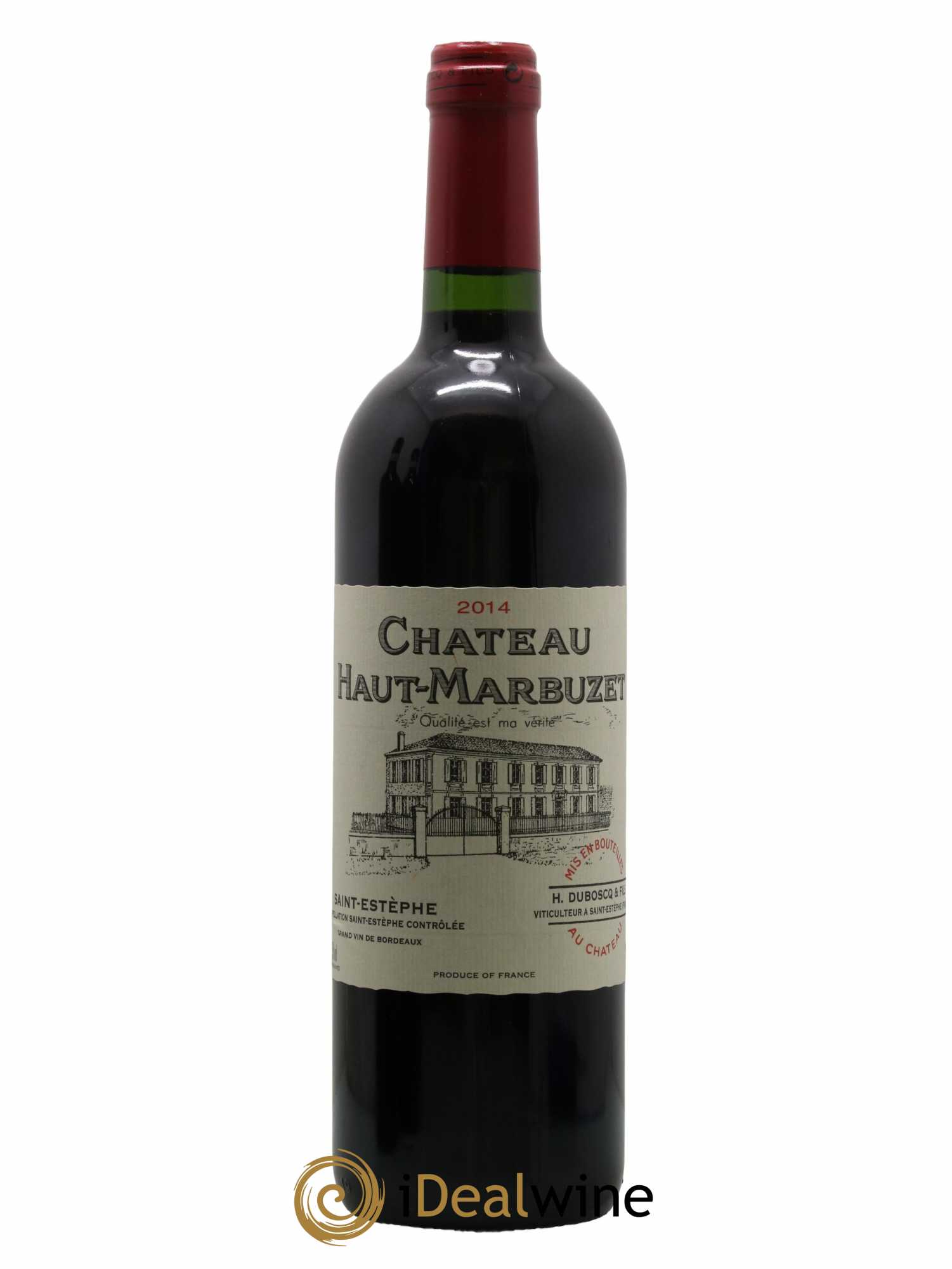 Château Haut Marbuzet 2014 - Lot de 1 bouteille - 0