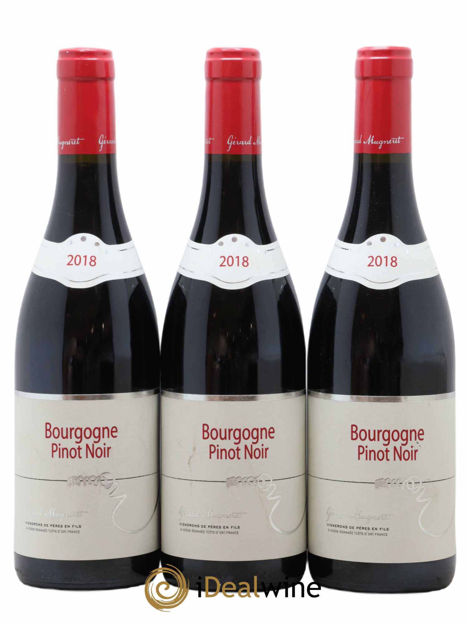 Bourgogne Pinot Noir Gerard Mugneret 2018 - Lot de 3 bouteilles - 0