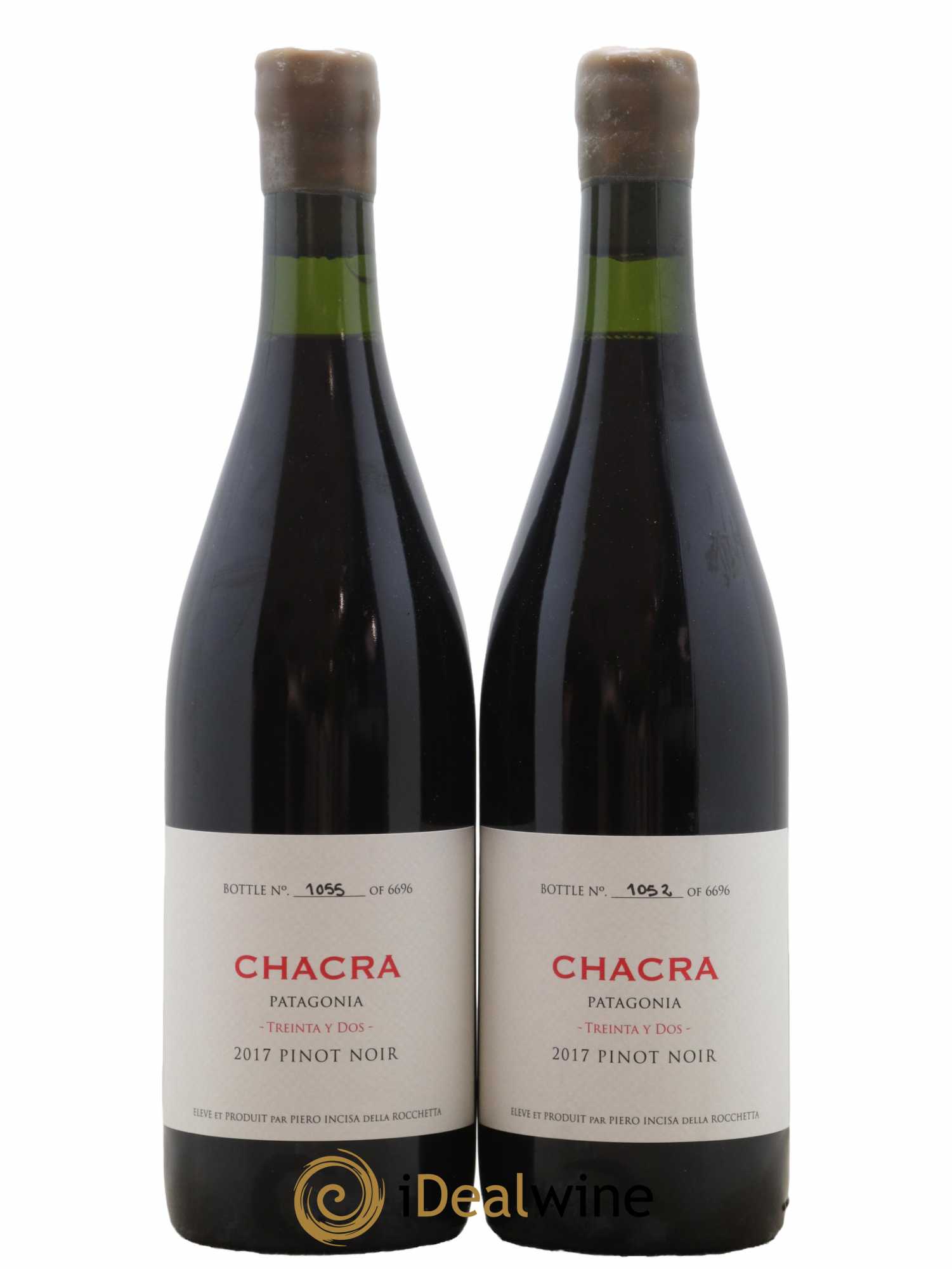 Patagonie Bodega Chacra Treinta y Dos 2017 - Lot of 2 bottles - 0