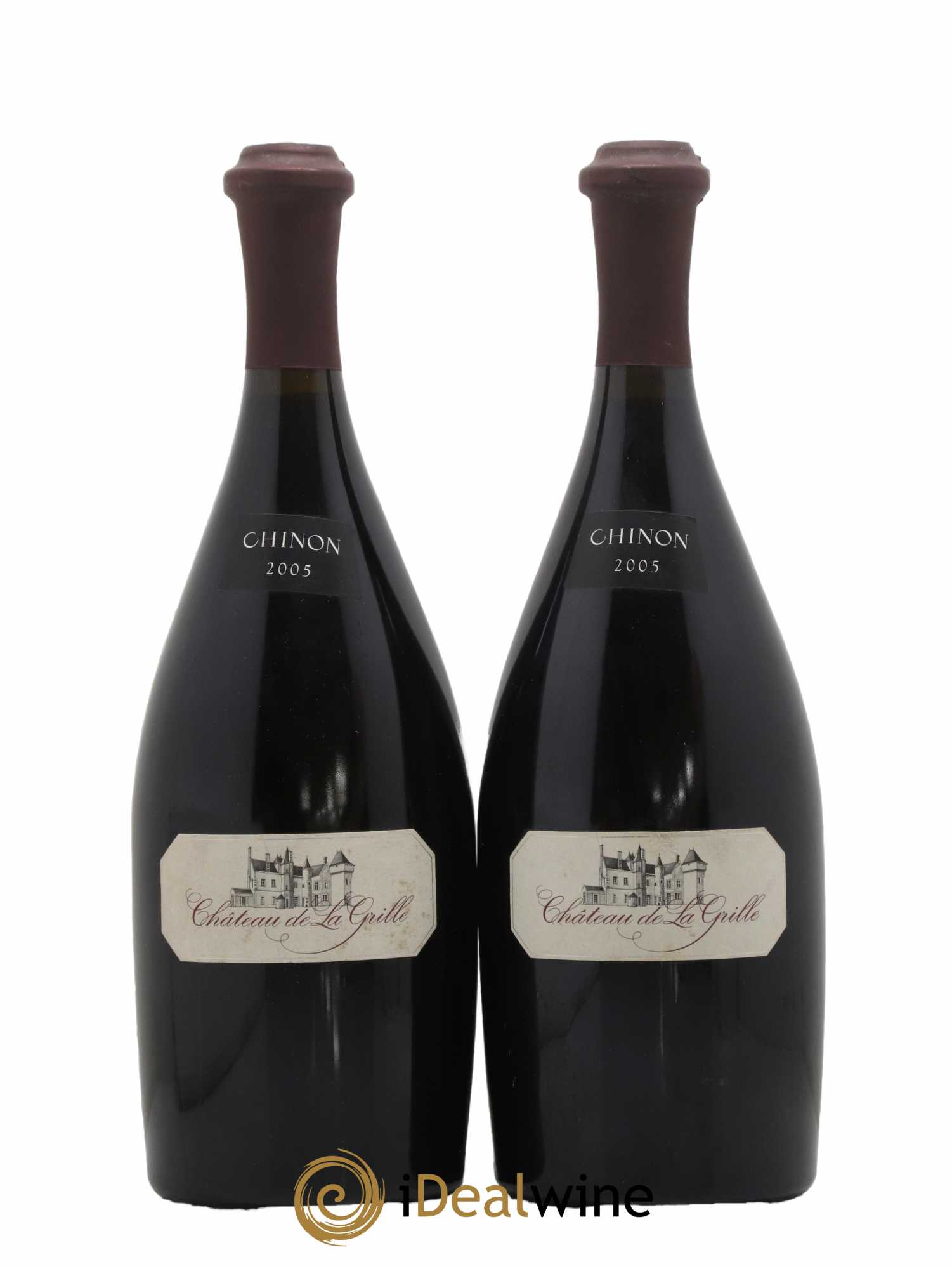 Chinon Chateau de la Grille 2005 - Lot de 2 bouteilles - 0