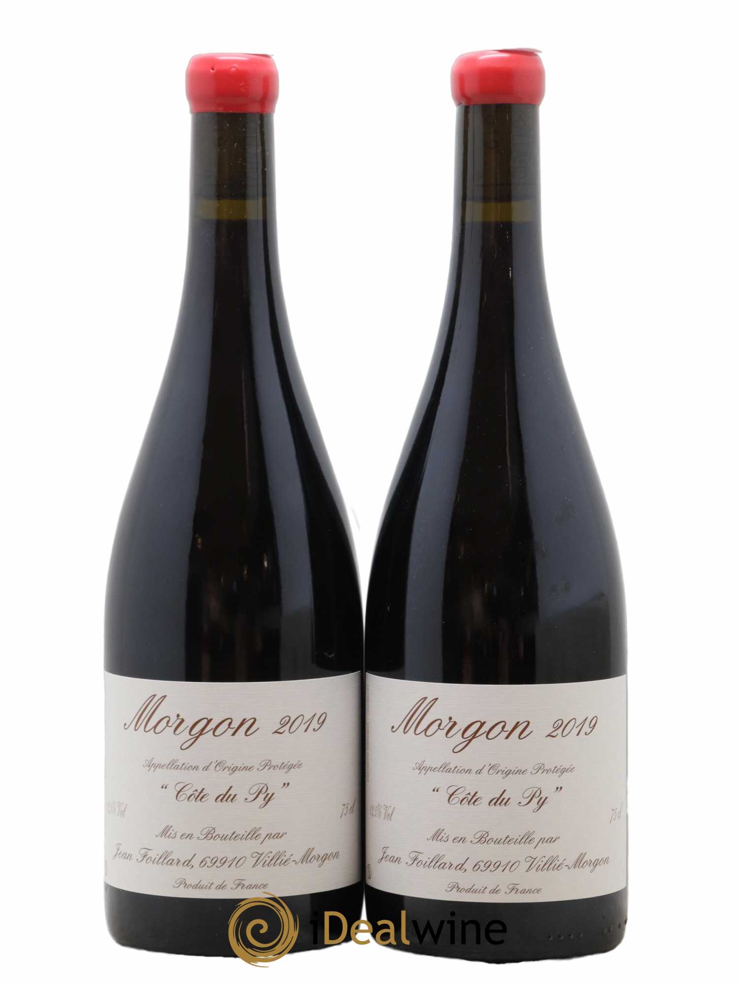 Morgon Côte du Py Jean Foillard 2019 - Lot de 2 bouteilles - 0