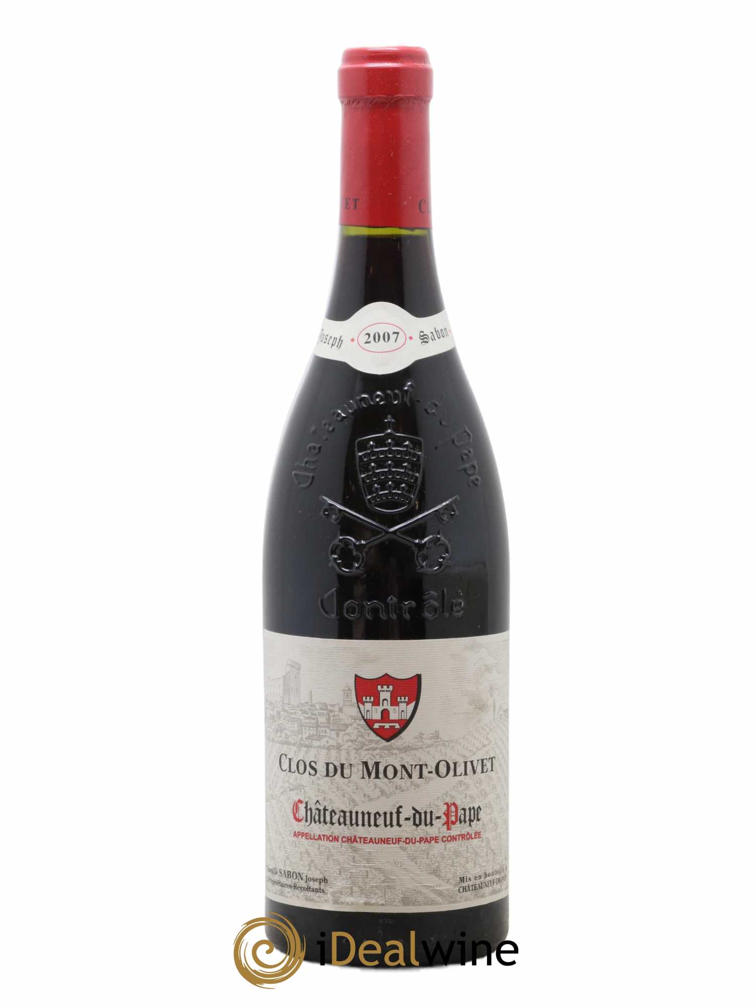 Châteauneuf-du-Pape Clos du Mont-Olivet 2007 - Lot de 1 bouteille - 0