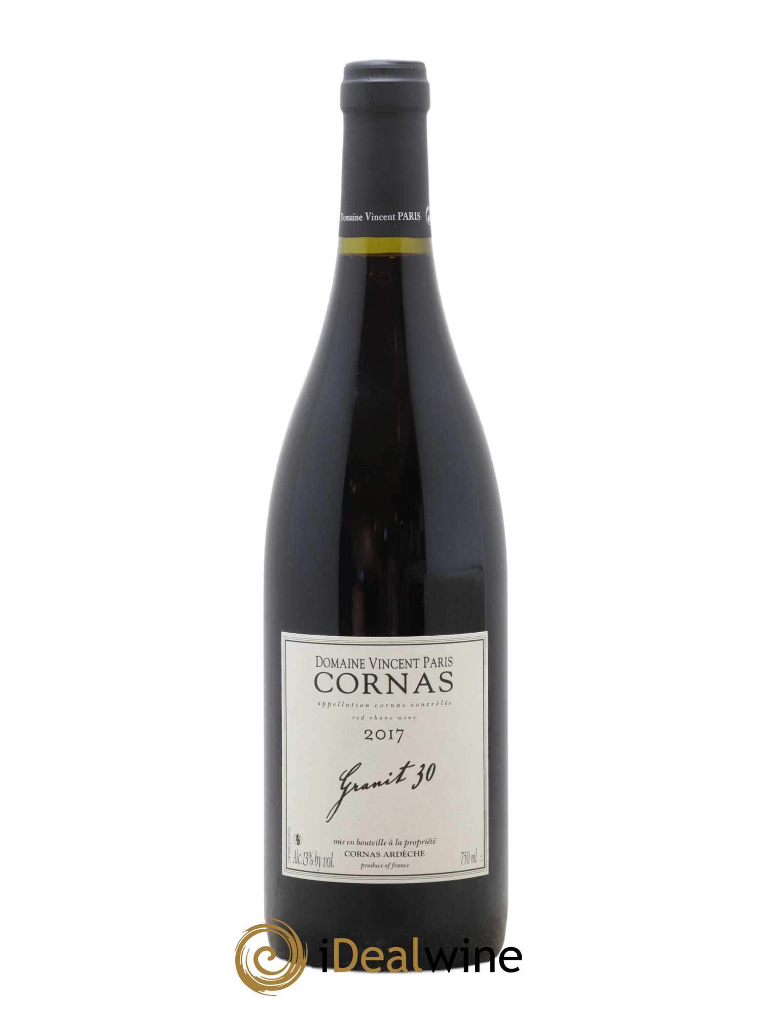 Cornas Granit 30 Vincent Paris 2017 - Lot de 1 bouteille - 0