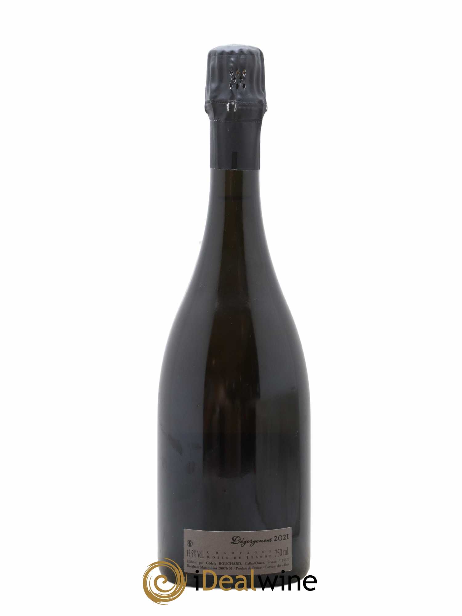 Roses de Jeanne Côte de Val Vilaine Blanc de Noirs Cédric Bouchard 2019 - Lot de 1 bouteille - 1