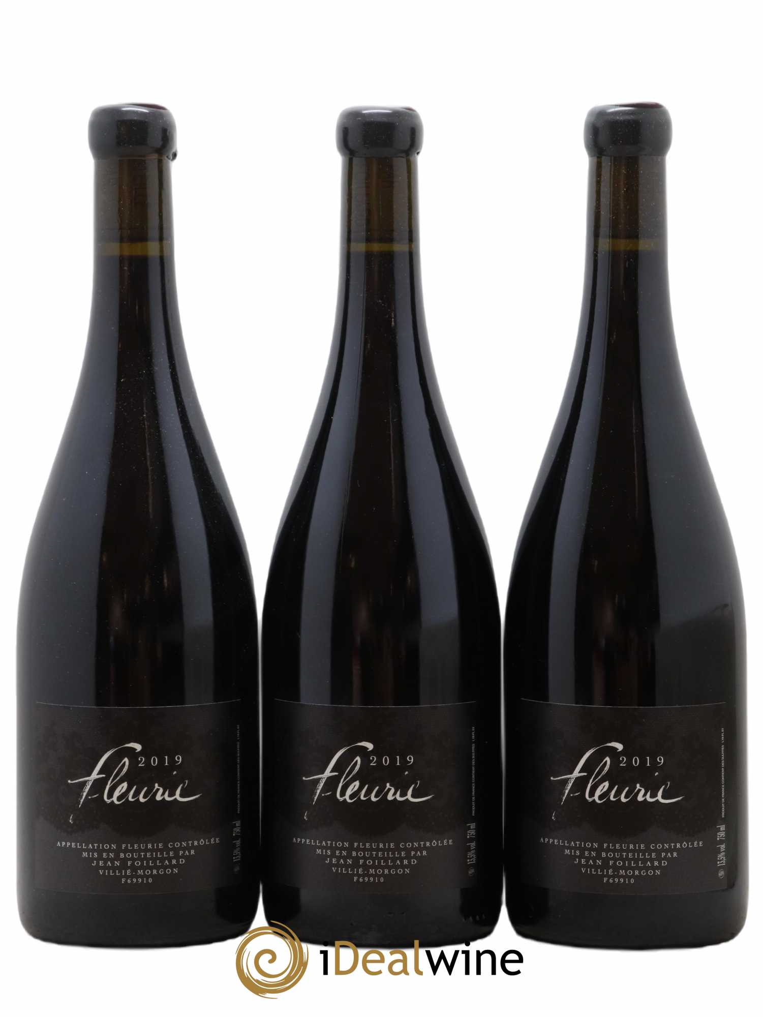 Fleurie Jean Foillard 2019 - Lot de 3 bouteilles - 0