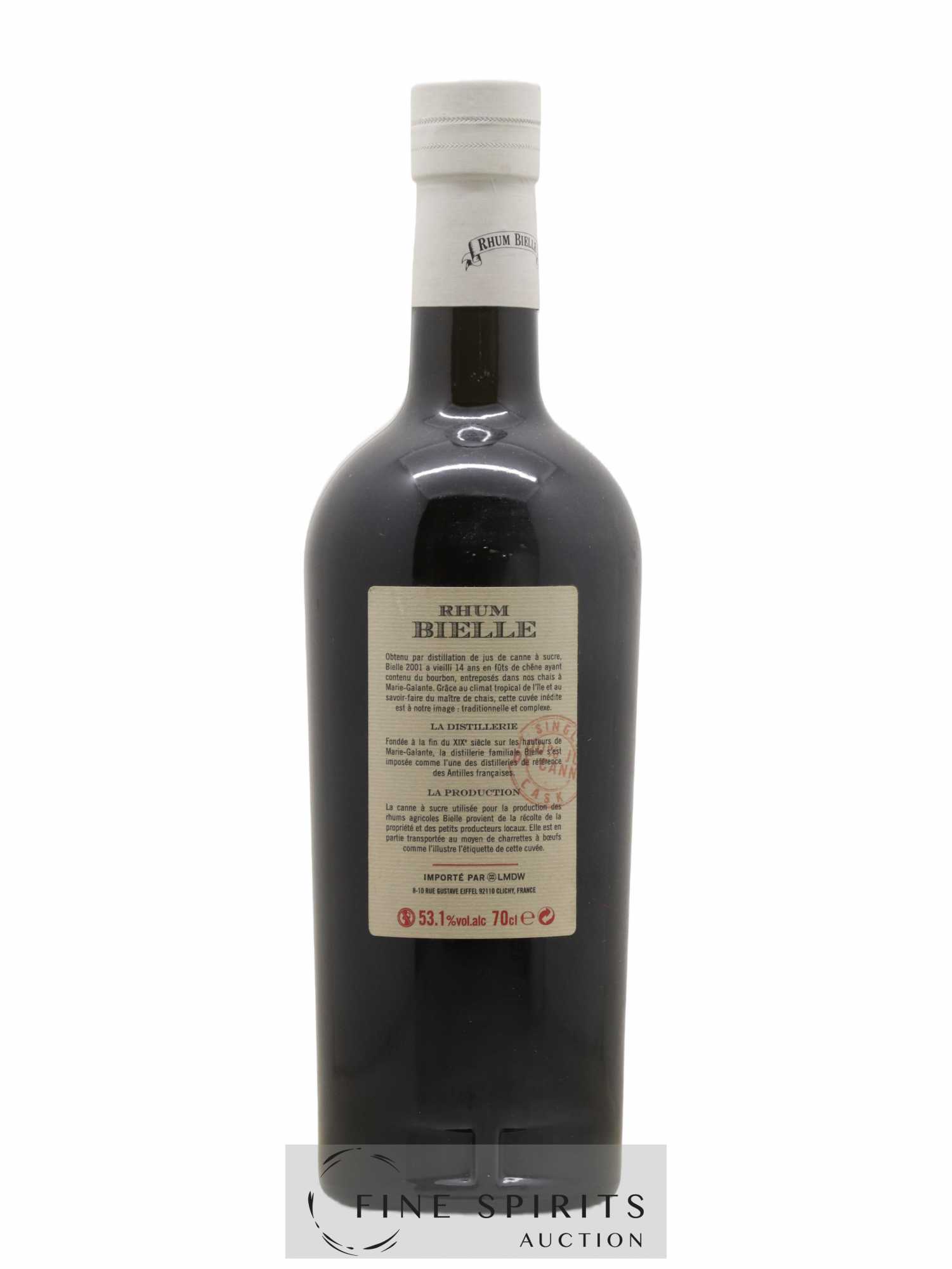 Bielle 2001 Of. Cask n°4 - One of 244 - bottled 2015 LMDW - Lot de 1 bouteille - 1