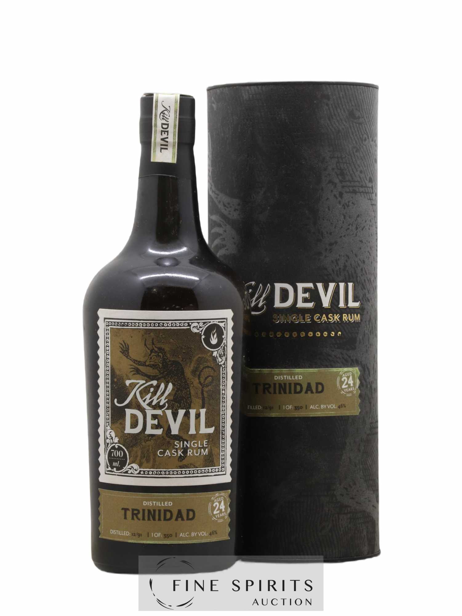 Kill Devil 24 years 1991 Edition Spirits One of 350 - Lot de 1 bouteille - 0