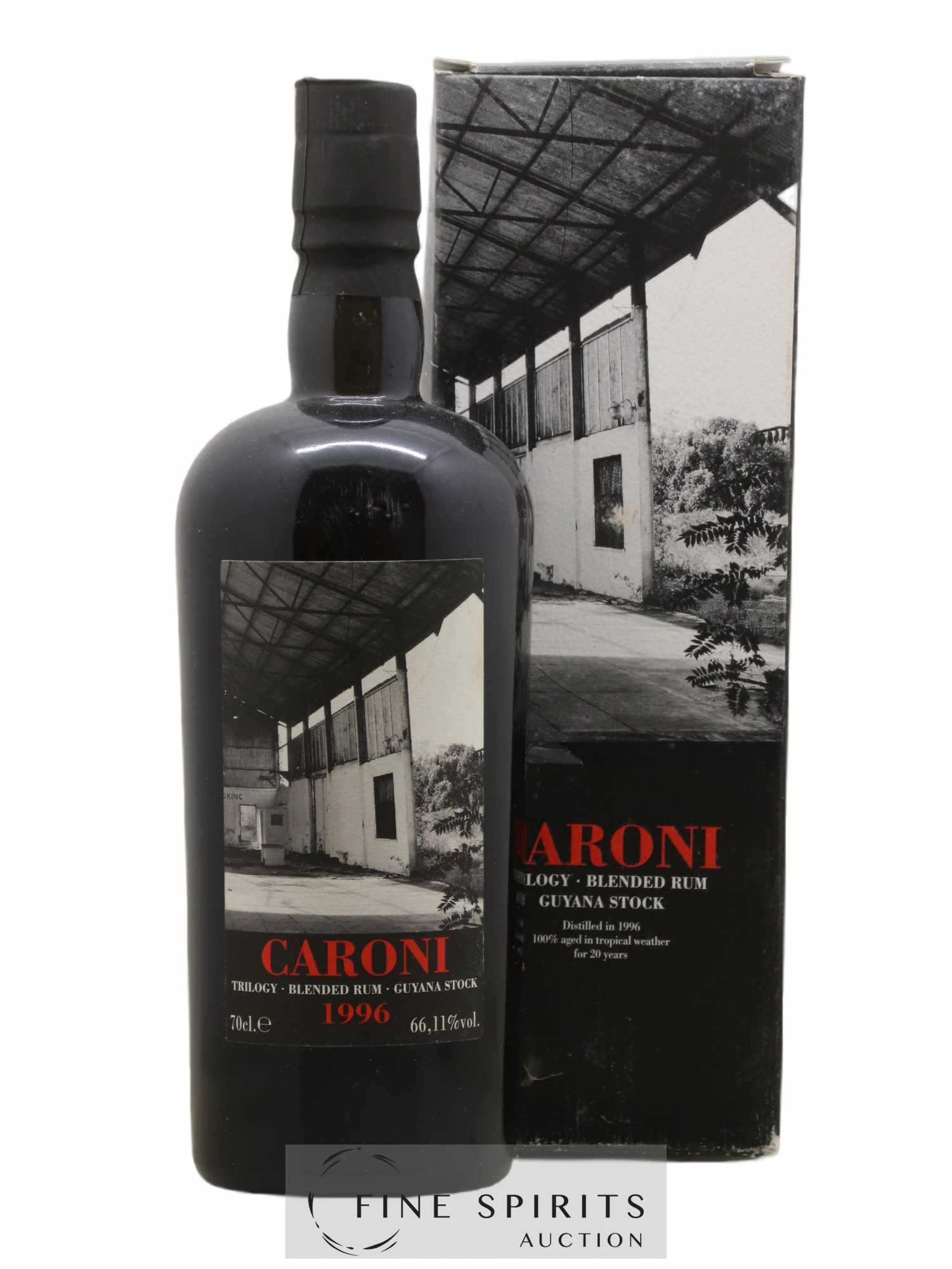 Caroni 20 years 1996 Velier Cask n°5541 bottled 2016 LMDW Trilogy - Lot de 1 bouteille - 0