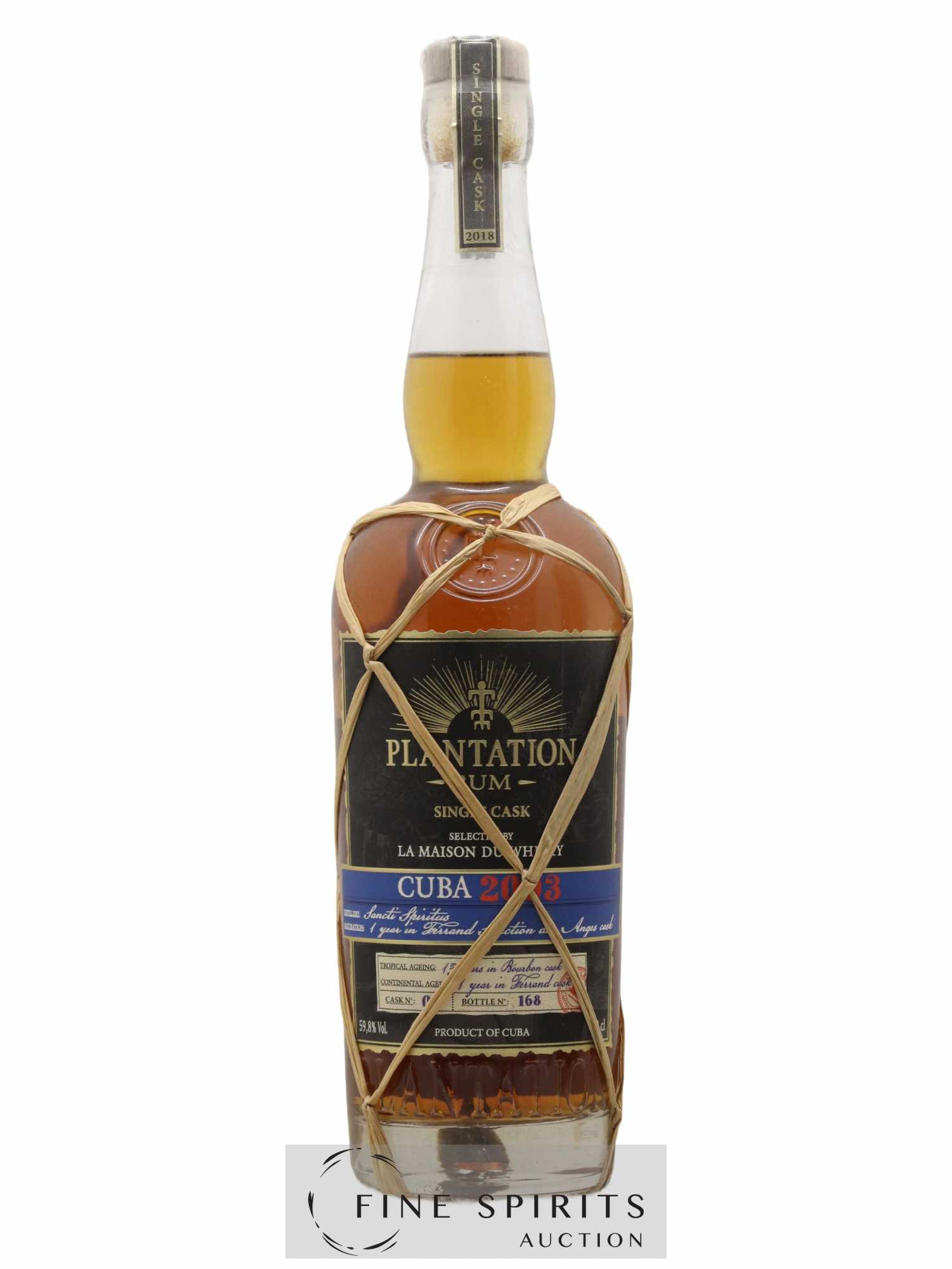 Plantation 15 years 2003 Of. Cuba LMDW - Lot de 1 bouteille - 1