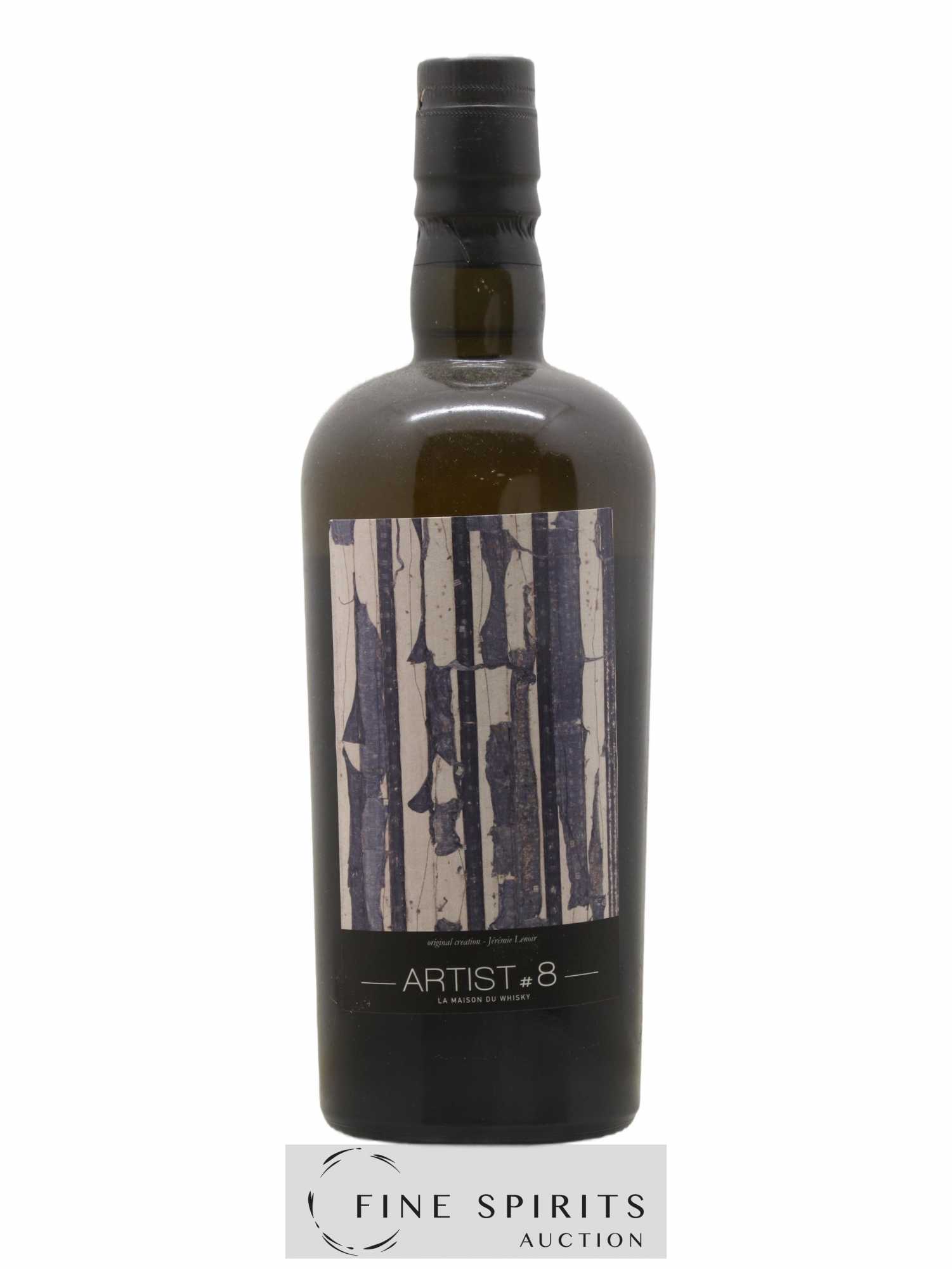 Ardmore 10 years 2008 LMDW Artist n°8 Bourbon Barrel Cask n°800168 - One of 233 - bottled 2018 - Lot de 1 bouteille - 1