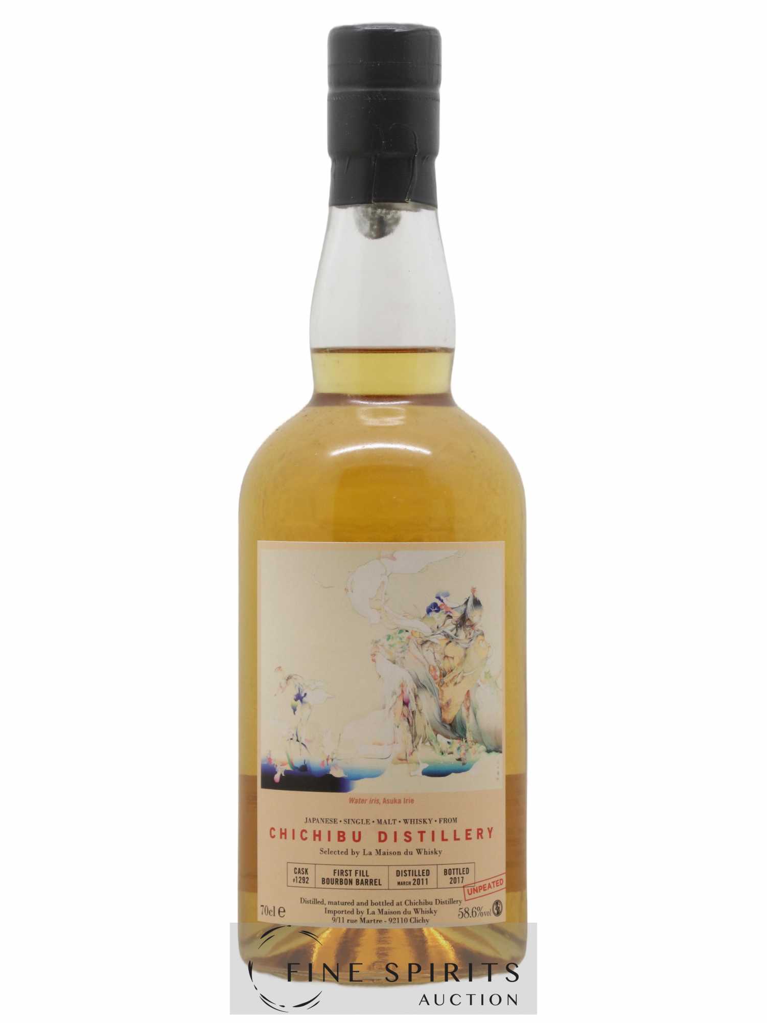 Chichibu 2011 Of. Unpeated Cask n°1292 - bottled 2017 LMDW - Lot de 1 bouteille - 1