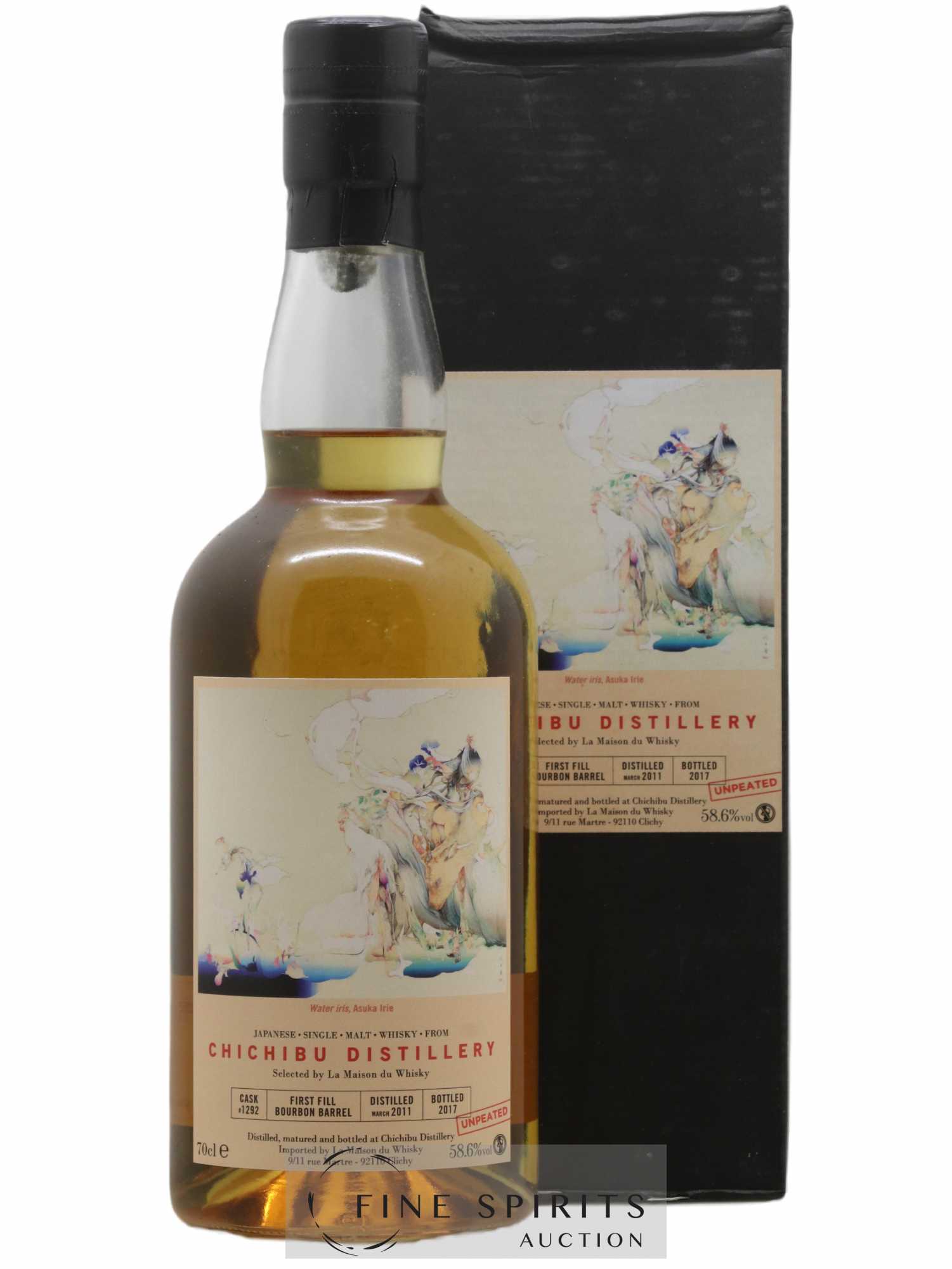 Chichibu 2011 Of. Unpeated Cask n°1292 - bottled 2017 LMDW - Lot de 1 bouteille - 0