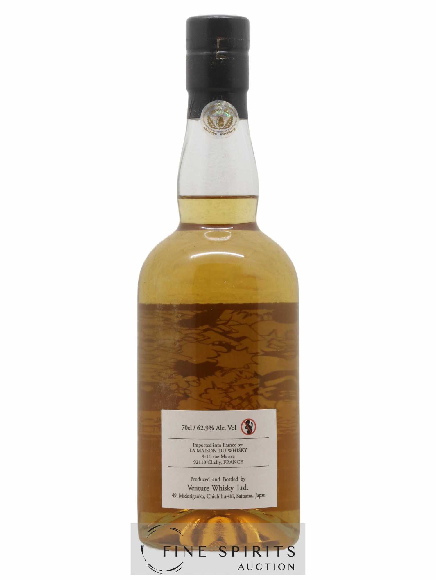 Chichibu 2012 Of. Peated Cask n°2070 - One of 258 LMDW - Lot de 1 bouteille - 2