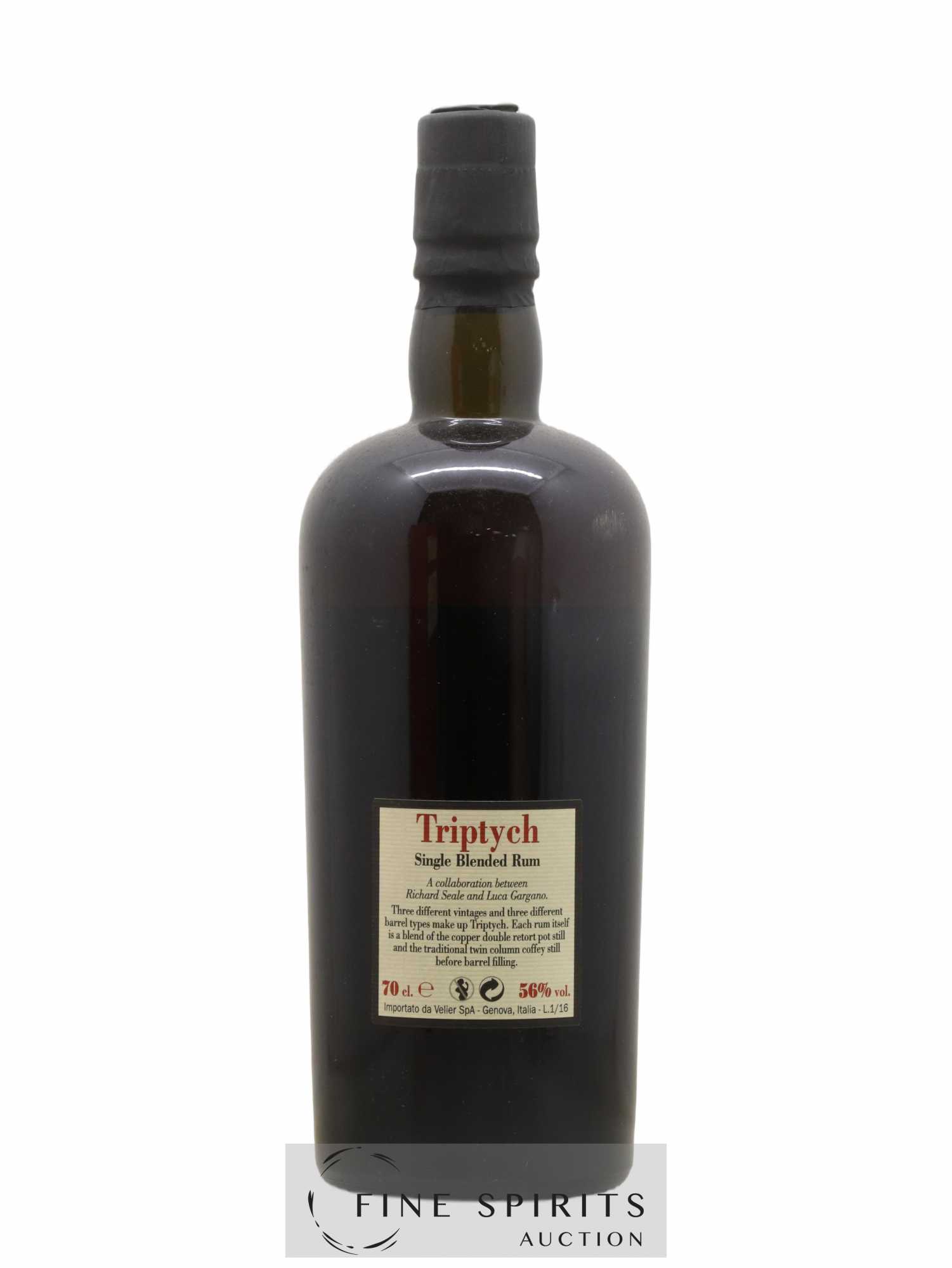 Foursquare Velier Triptych One of 5400 - bottled 2016 - Lotto di 1 bottiglia - 2