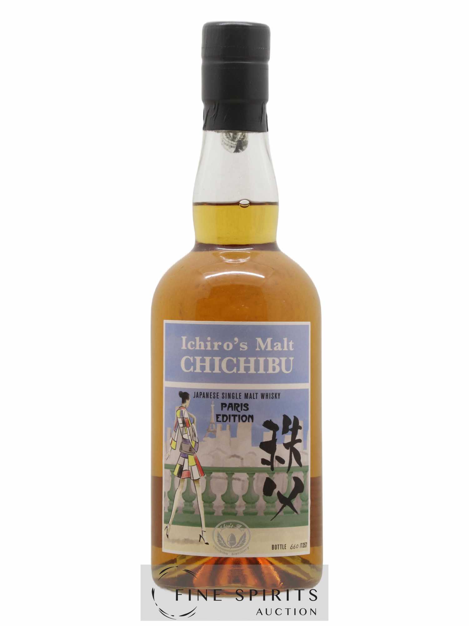 Chichibu Of. Paris Edition 2018 Release - One of 1357 Ichiro's Malt - Lot de 1 bouteille - 1