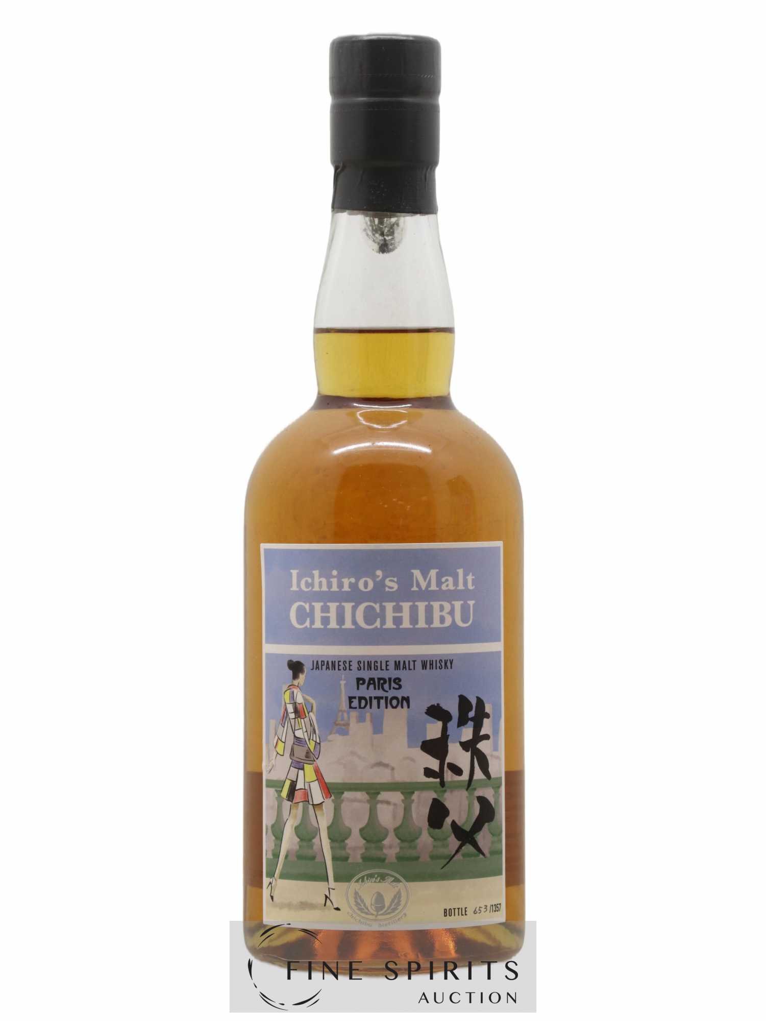 Chichibu Of. Paris Edition 2018 Release - One of 1357 Ichiro's Malt - Lot de 1 bouteille - 1