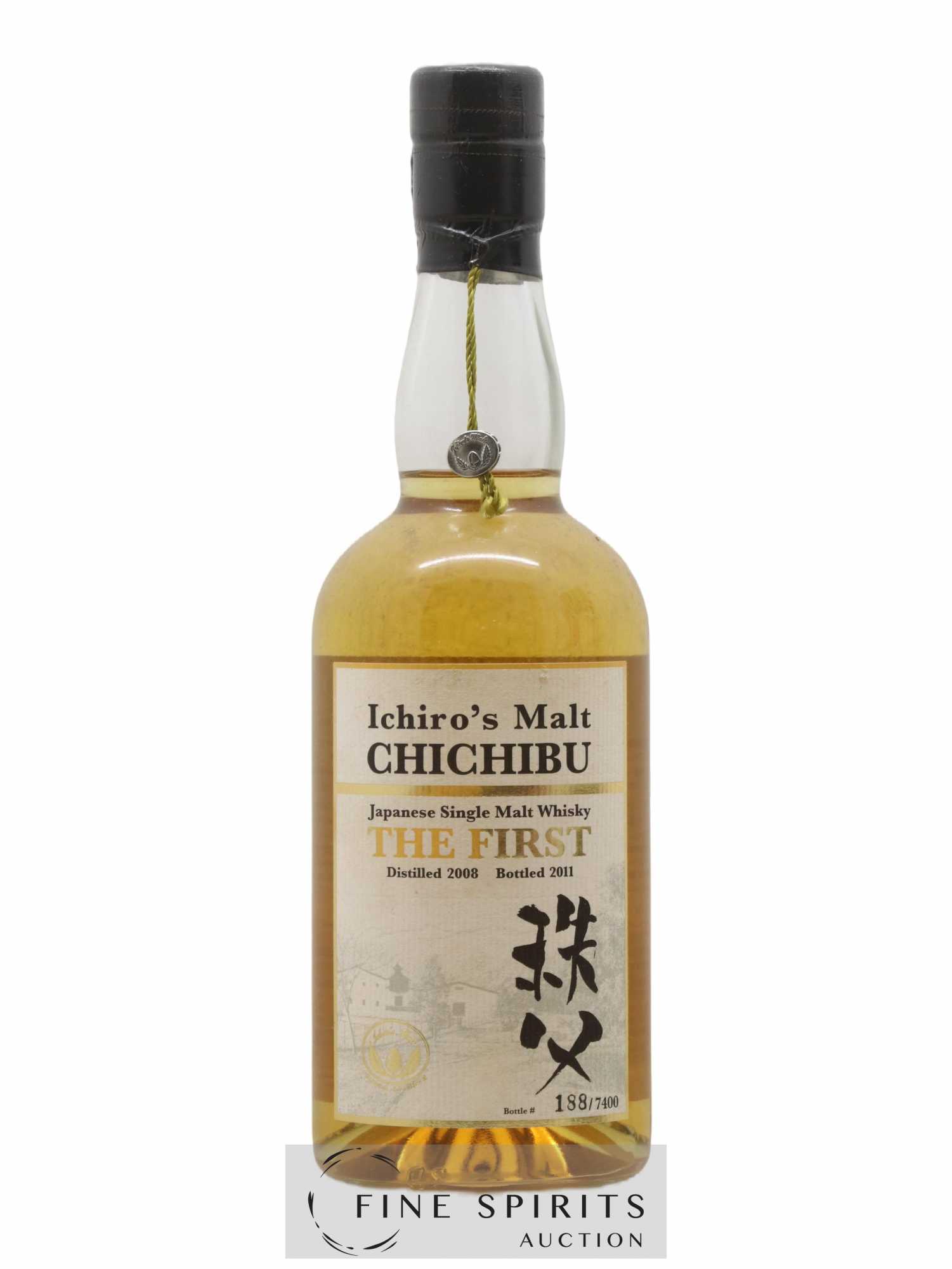 Chichibu 2008 Number One Drinks The First One of 7400 - bottled 2011 Ichiro's Malt - Lot of 1 bottle - 1