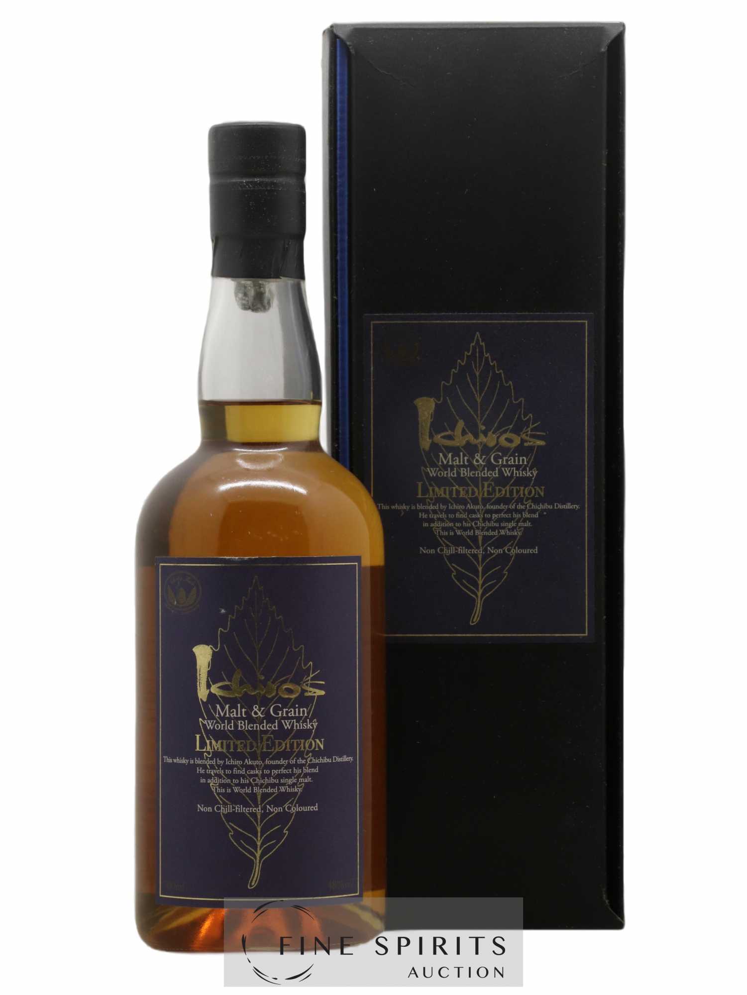 Ichiro's Malt Of. Malt & Grain - World Blended Whisky Non-Chill filtered LMDW Limited Edition - Lot de 1 bouteille - 0