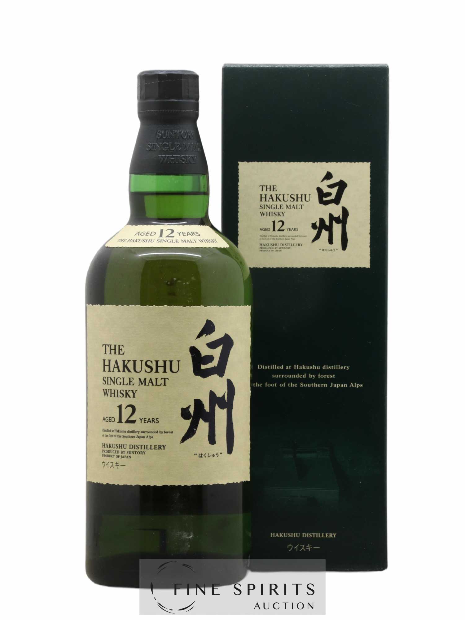 Hakushu 12 years Of. - Lot de 1 bouteille - 0