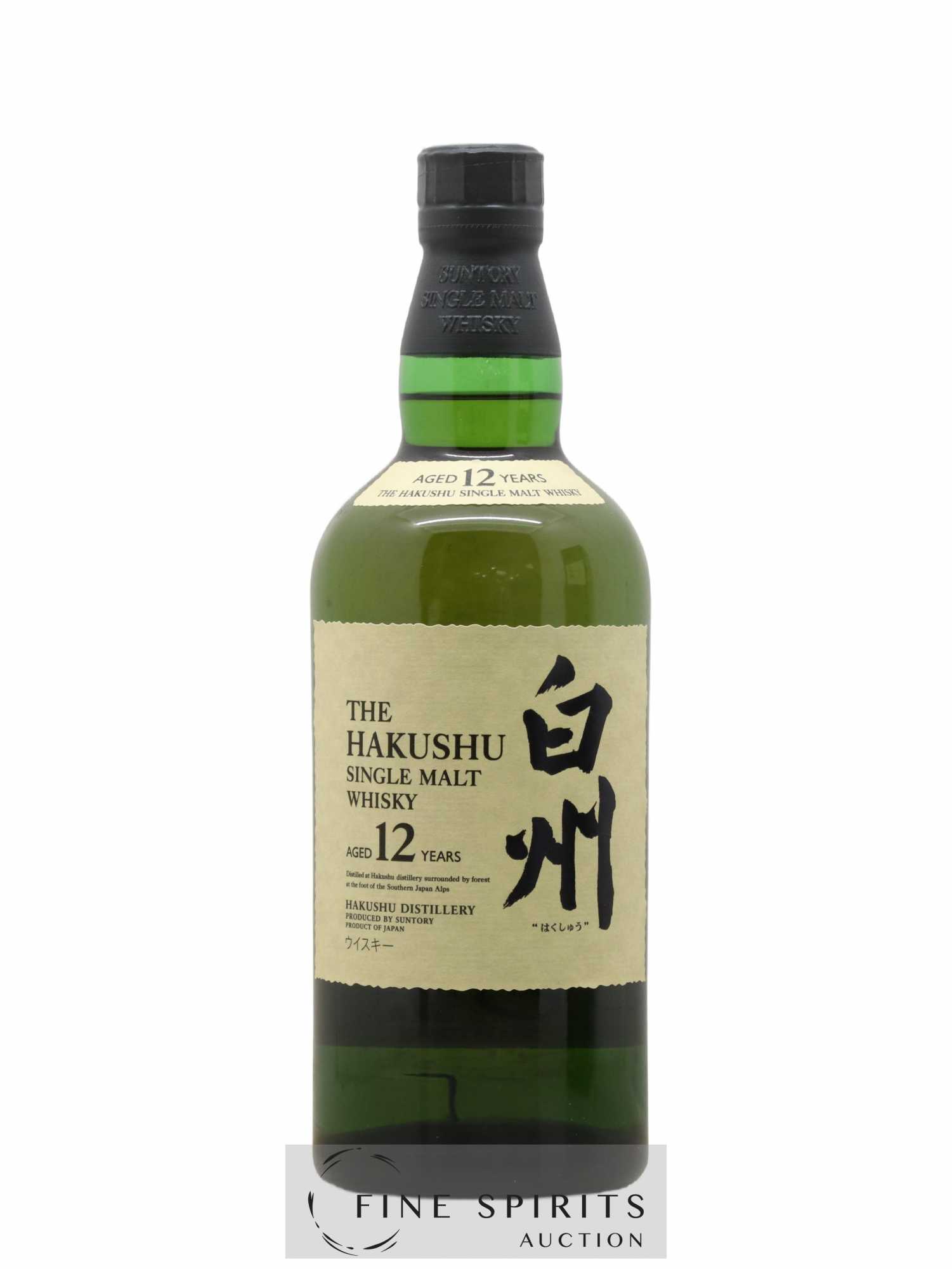 Hakushu 12 years Of. - Lot de 1 bouteille - 1