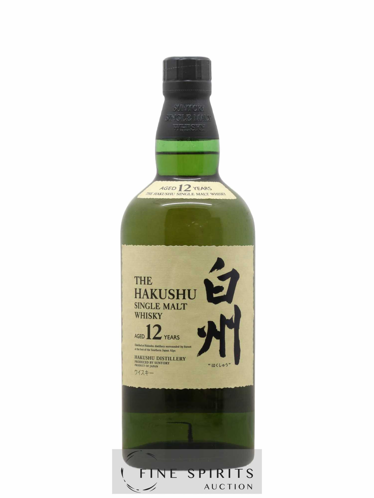 Hakushu 12 years Of. - Lot de 1 bouteille - 1