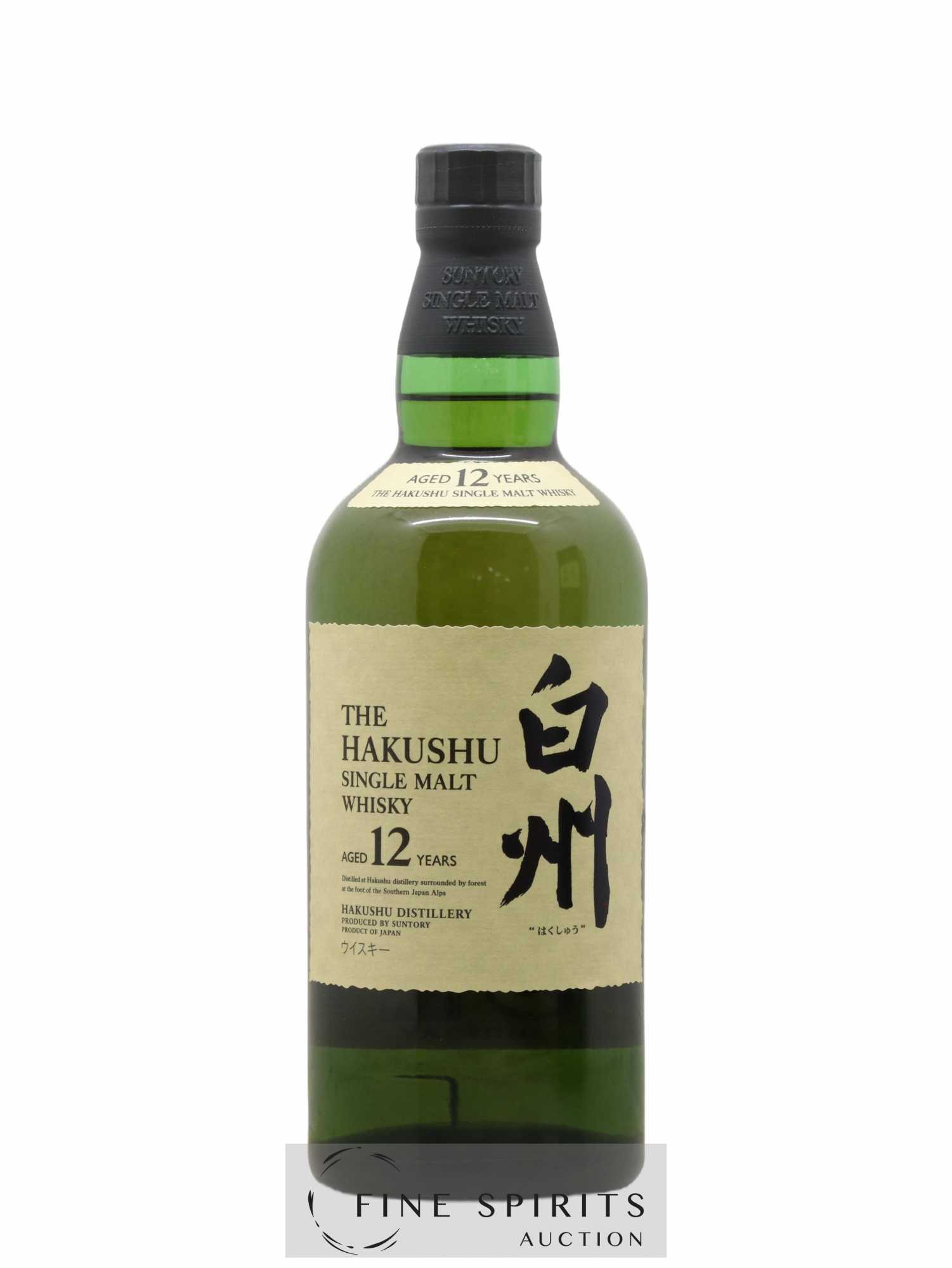 Hakushu 12 years Of. - Lot de 1 bouteille - 1