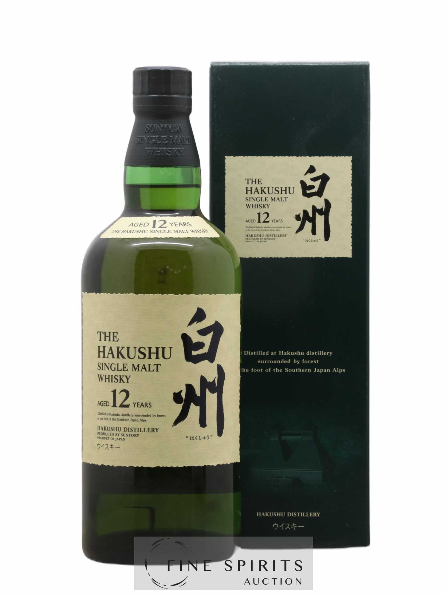 Hakushu 12 years Of. - Lot de 1 bouteille - 0