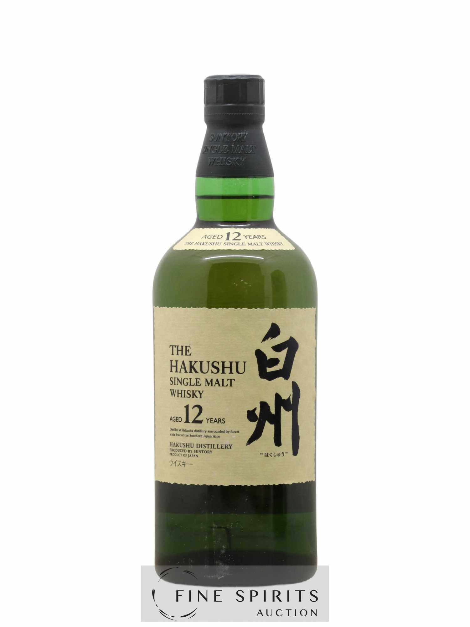 Hakushu 12 years Of. - Lot of 1 bottle - 1