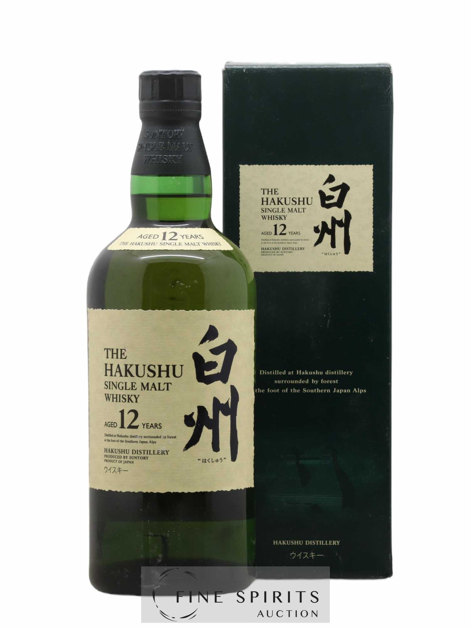 Hakushu 12 years Of. - Lot of 1 bottle - 0