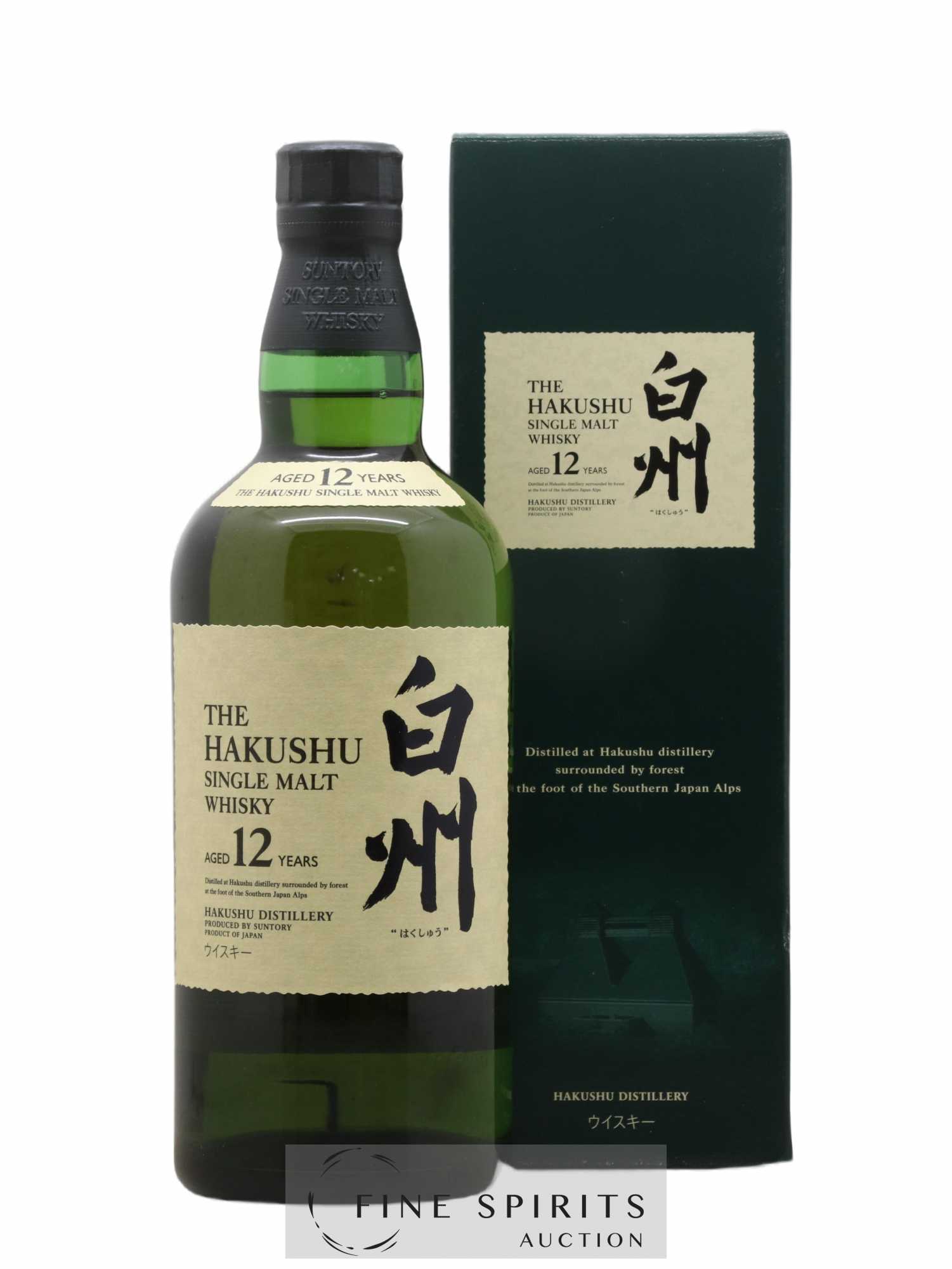 Hakushu 12 years Of. - Lot de 1 bouteille - 0