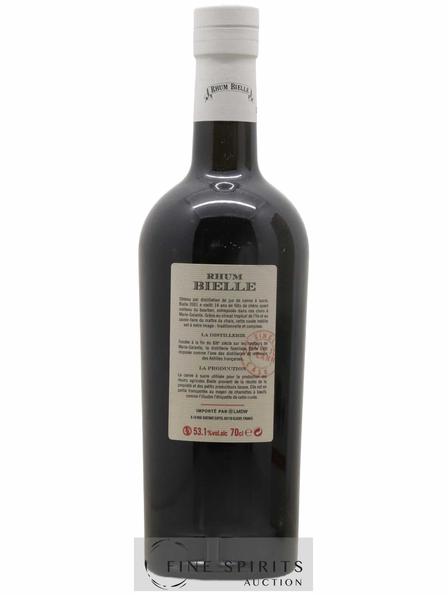 Bielle 2001 Of. Cask n°4 - One of 244 - bottled 2015 LMDW - Lot de 1 bouteille - 2