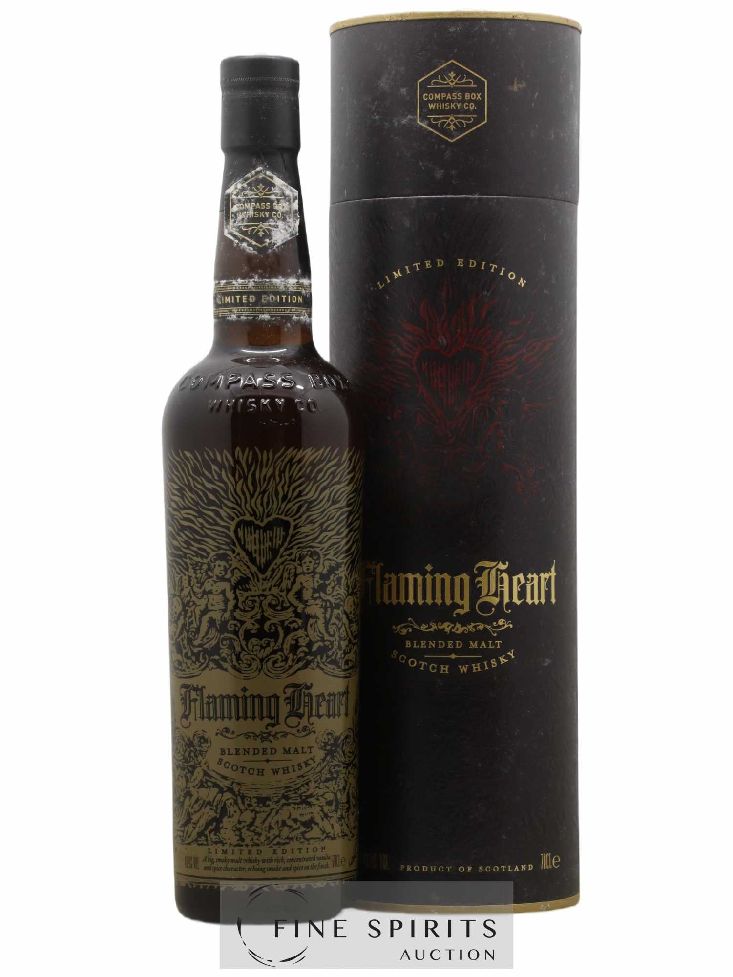 Flaming Heart Compass Box bottled 2015 Limited Edition of 12 060 bottles - Lot de 1 bouteille - 0