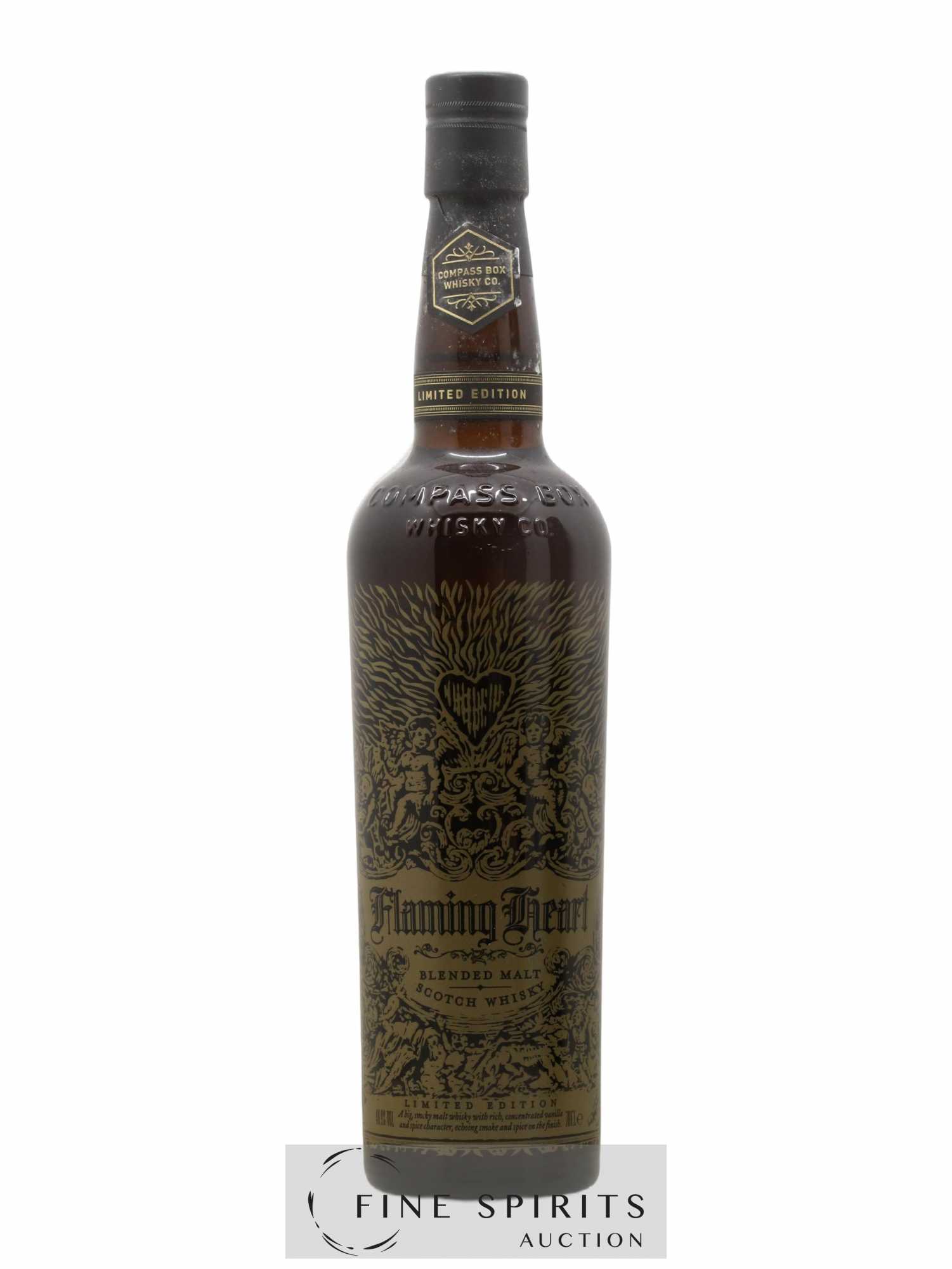 Flaming Heart Compass Box bottled 2015 Limited Edition of 12 060 bottles - Lot de 1 bouteille - 1