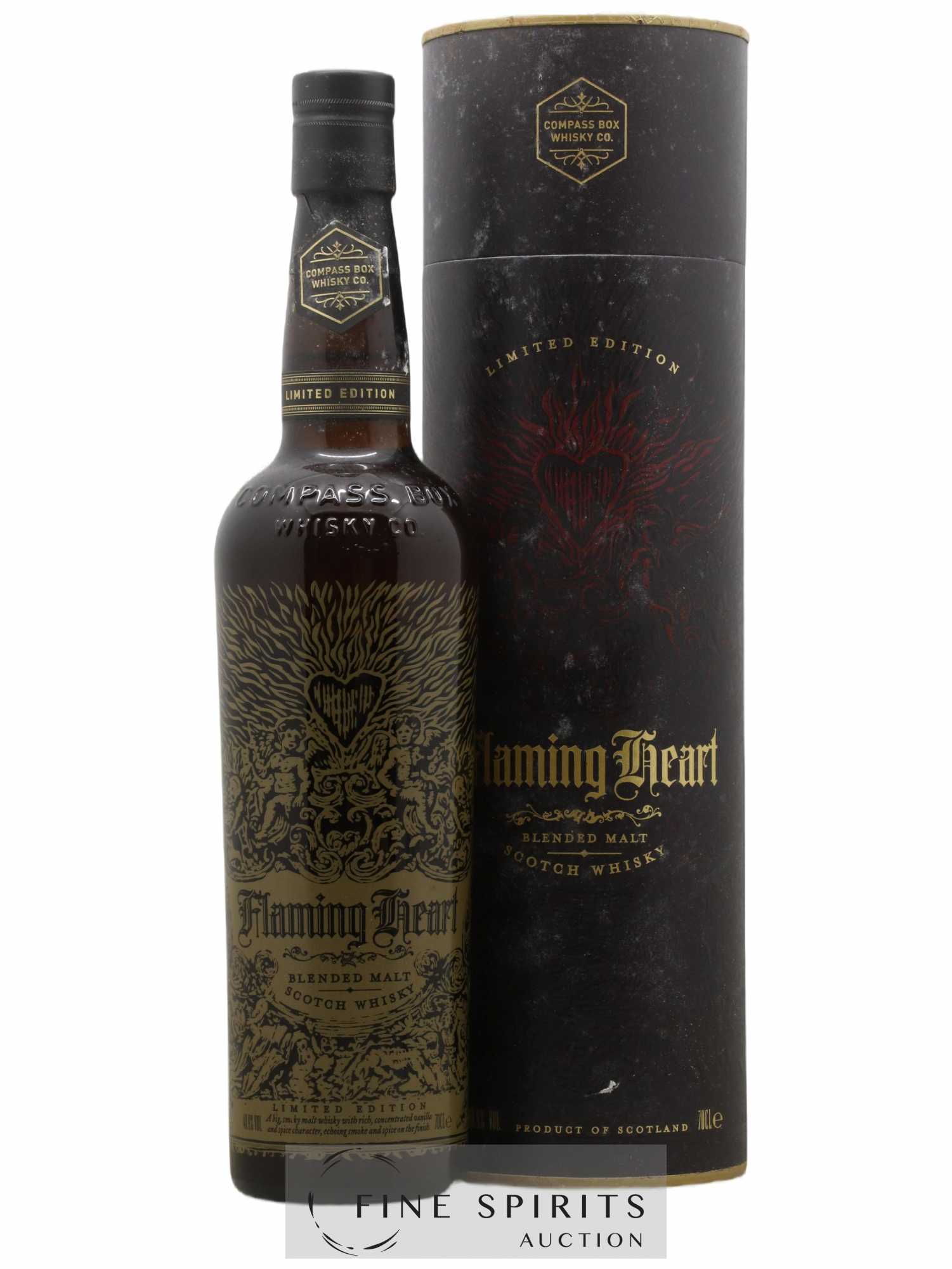 Flaming Heart Compass Box bottled 2015 Limited Edition of 12 060 bottles - Lot de 1 bouteille - 0
