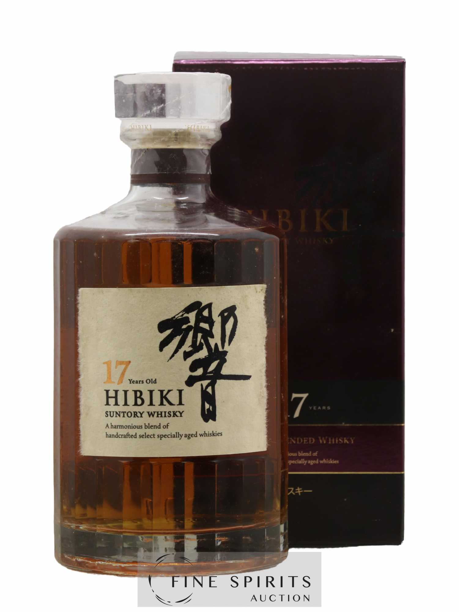 Hibiki 17 years Of. Suntory - Lot de 1 bouteille - 0