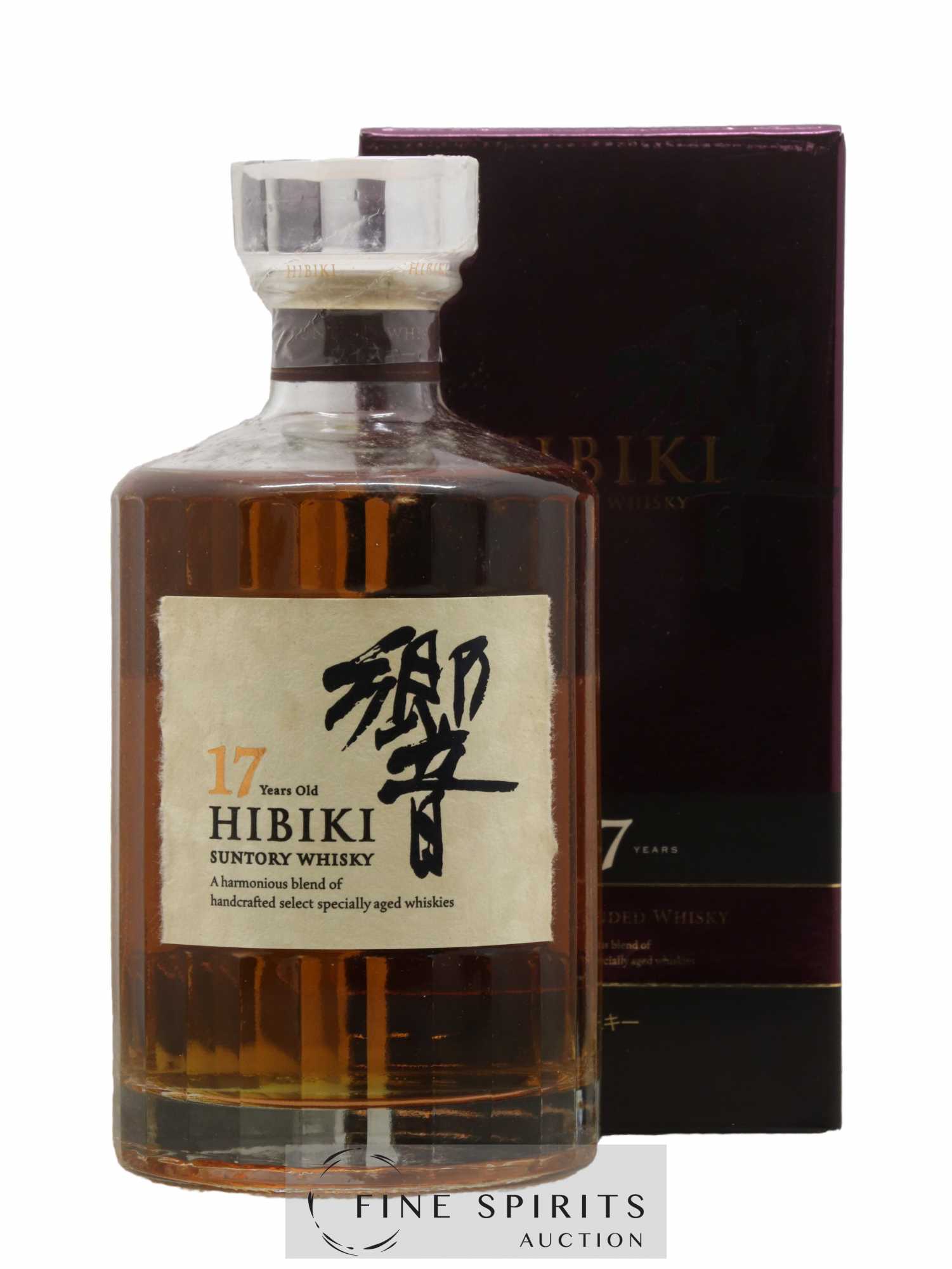 Hibiki 17 years Of. Suntory - Lot de 1 bouteille - 0