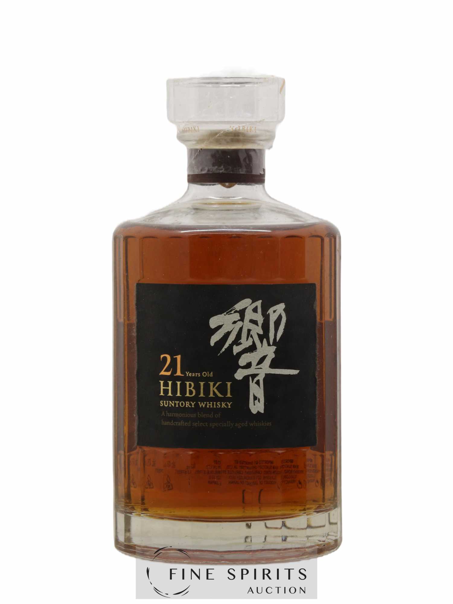 Hibiki 21 years Of. Suntory - Lot de 1 bouteille - 1